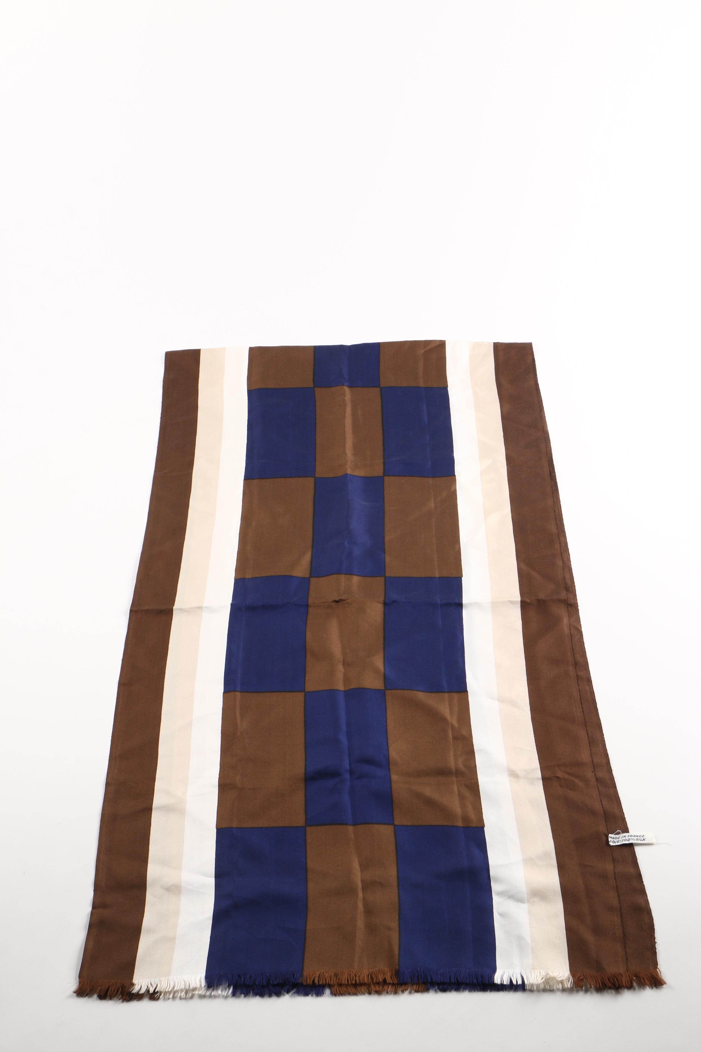 Yves Saint Laurent Silk Scarf