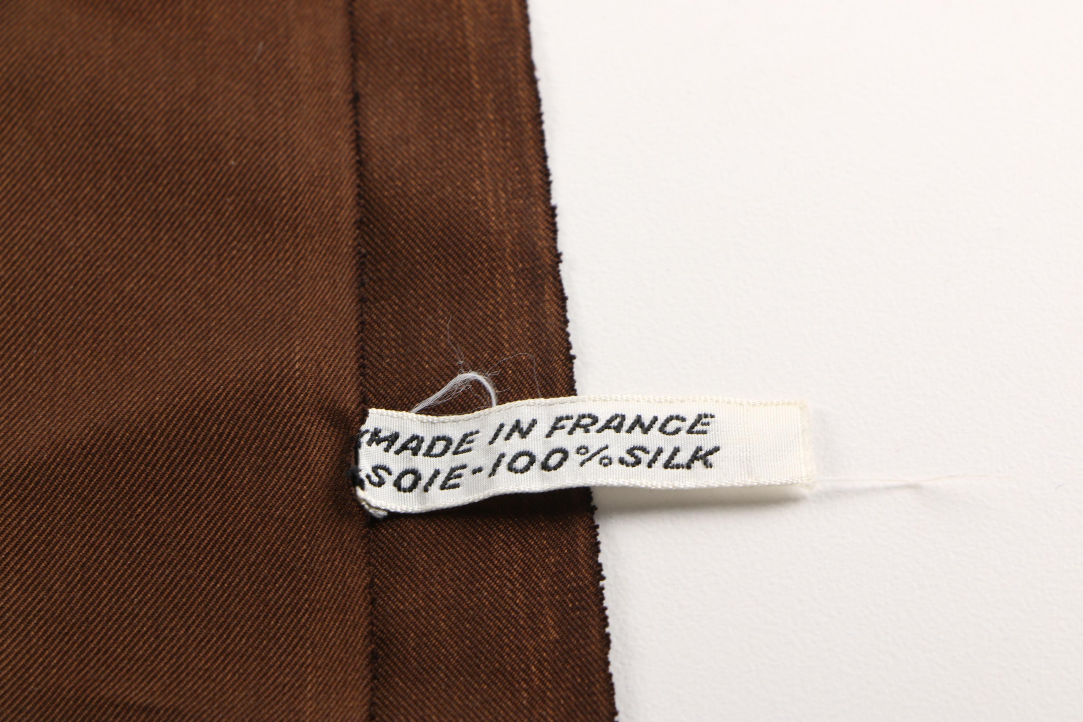 Yves Saint Laurent Silk Scarf