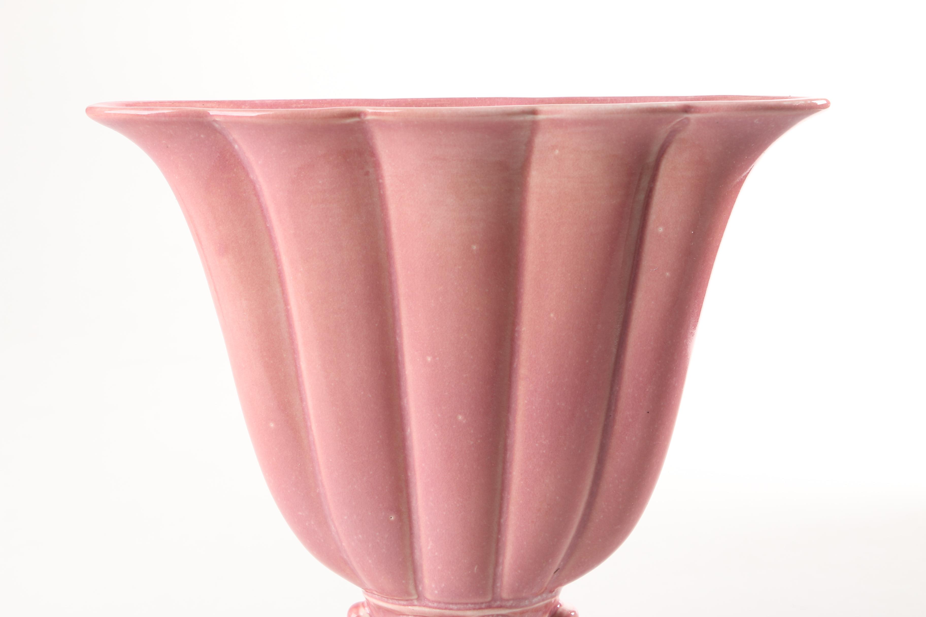 Cowan Pottery Seahorse Fan Vase