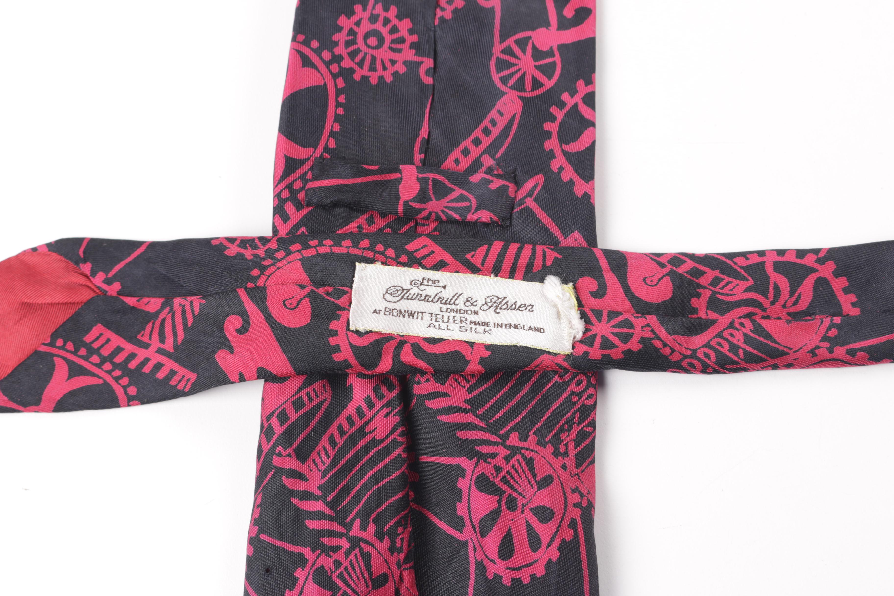 Vintage Silk Ties Including Turnbull & Asser