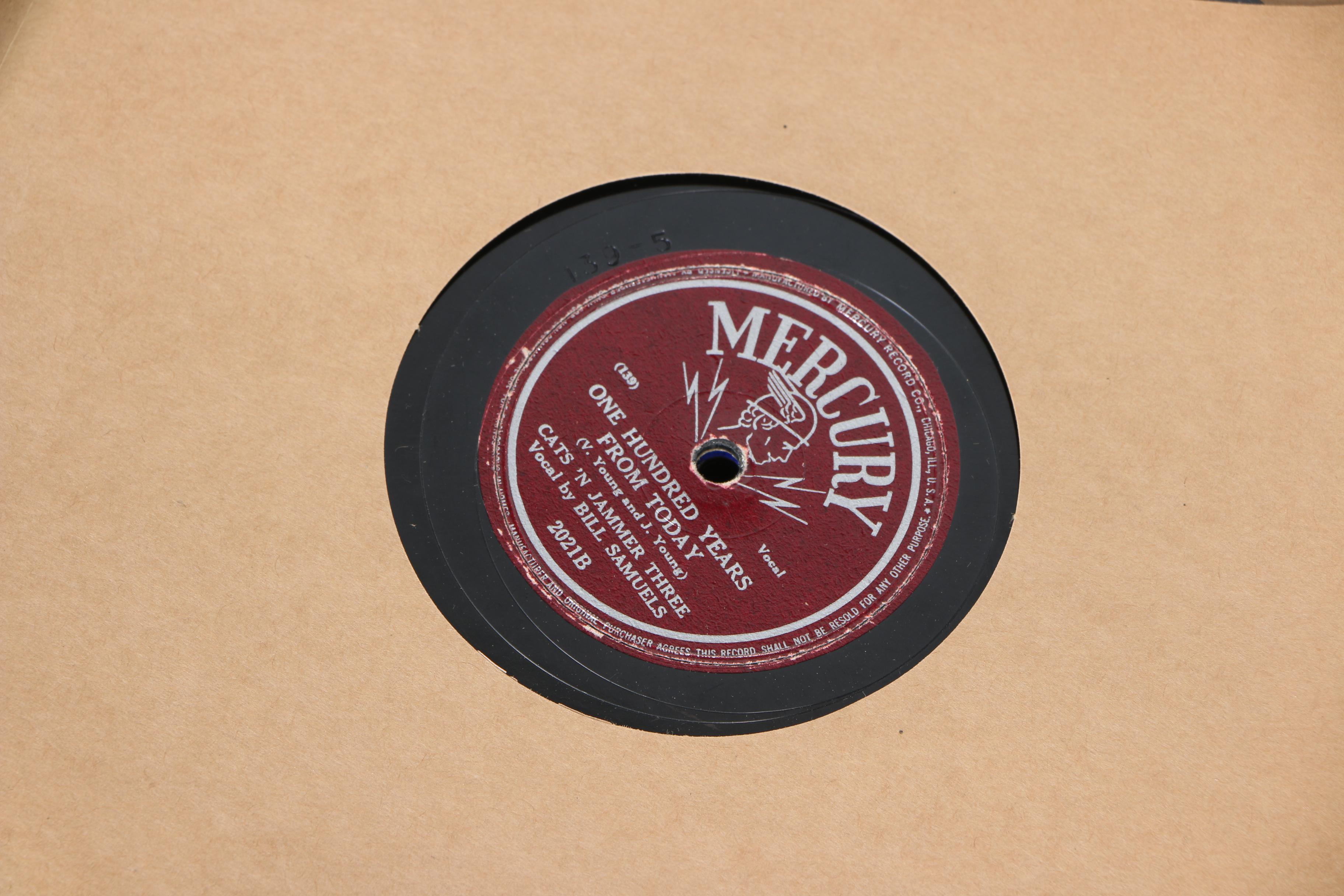 Over 100 Vintage 78 rpm Big Band, Easy Listening and Other Records