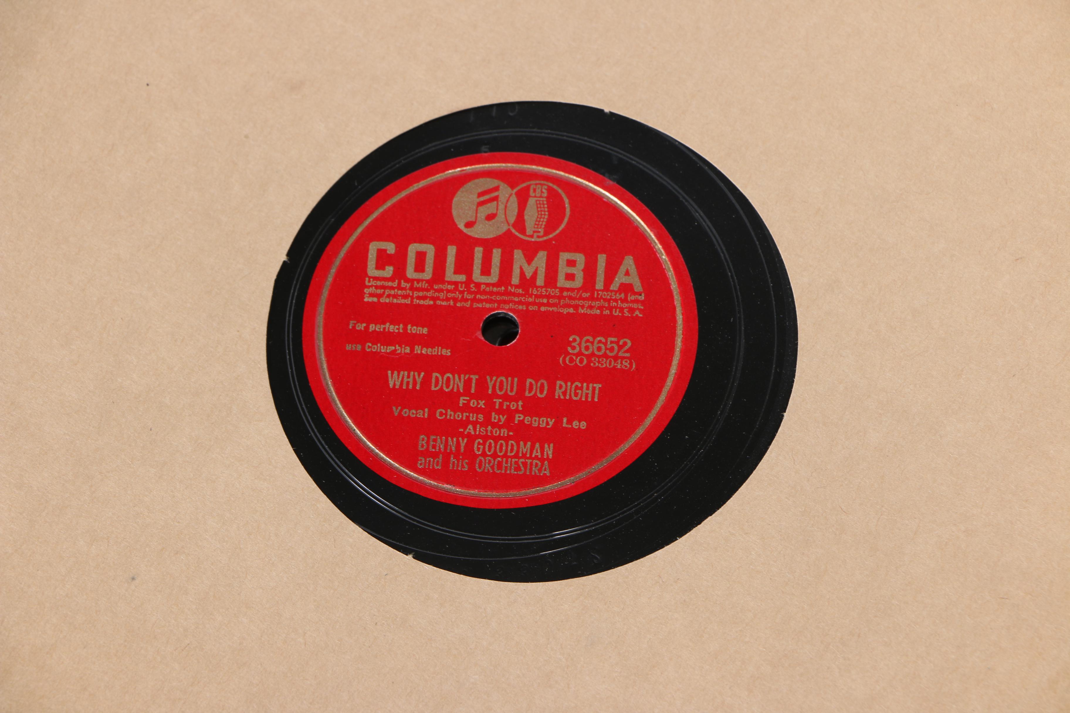 Over 100 Vintage 78 rpm Big Band, Easy Listening and Other Records