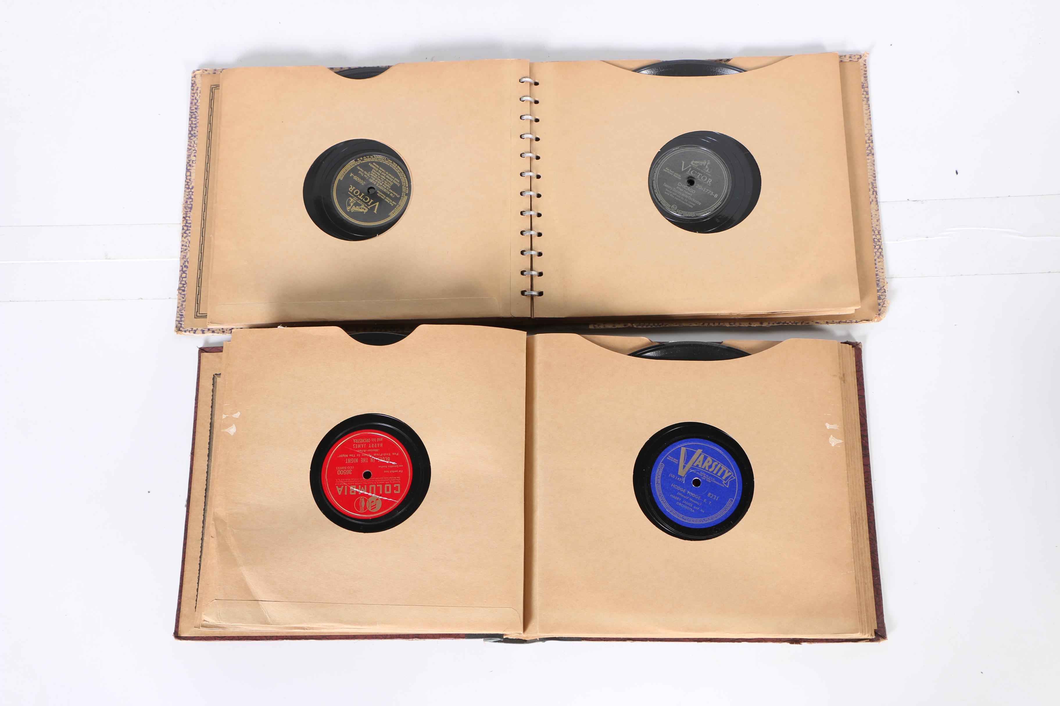 Over 100 Vintage 78 rpm Big Band, Easy Listening and Other Records