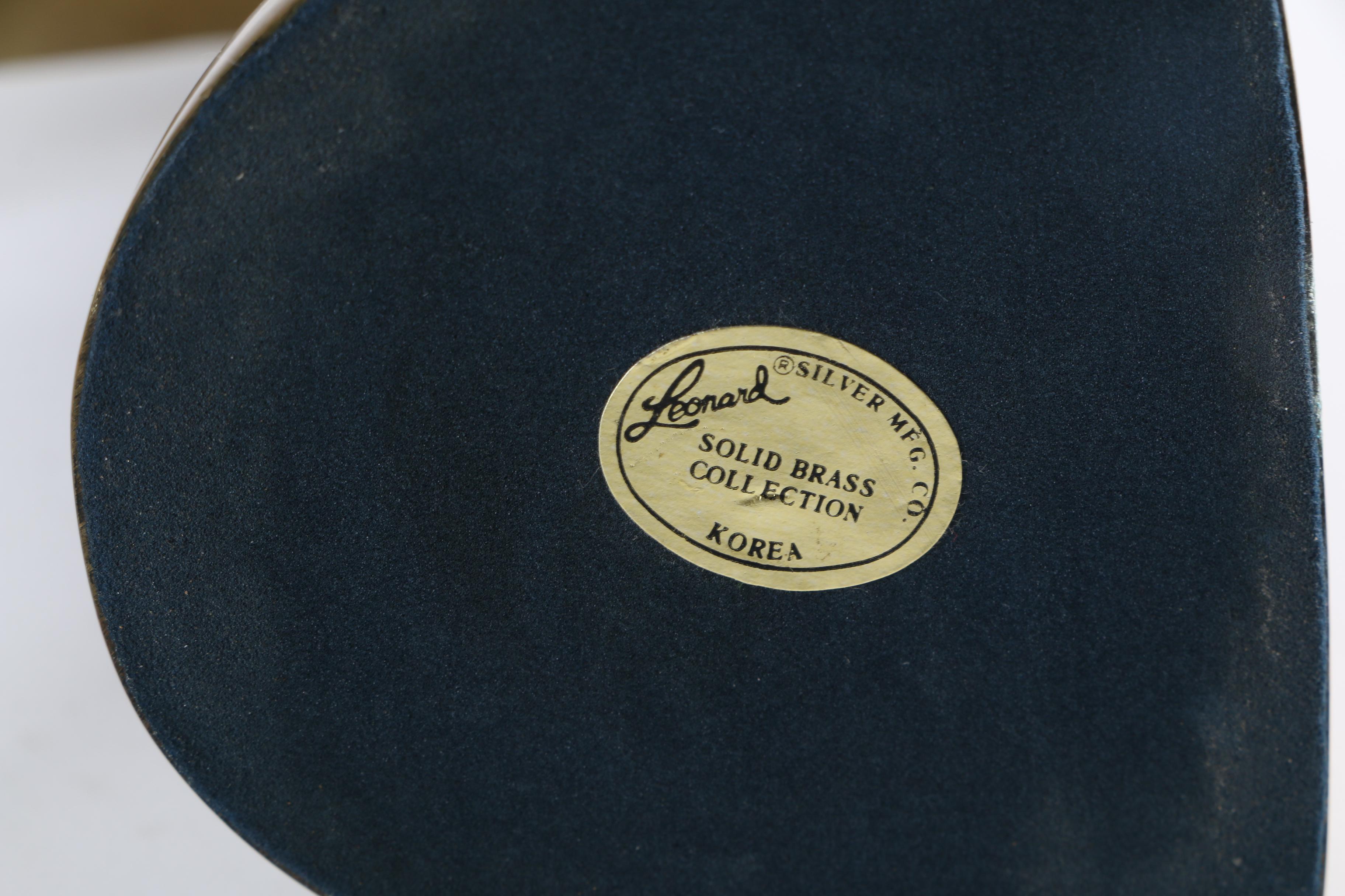 Brass Duck Head Bookends