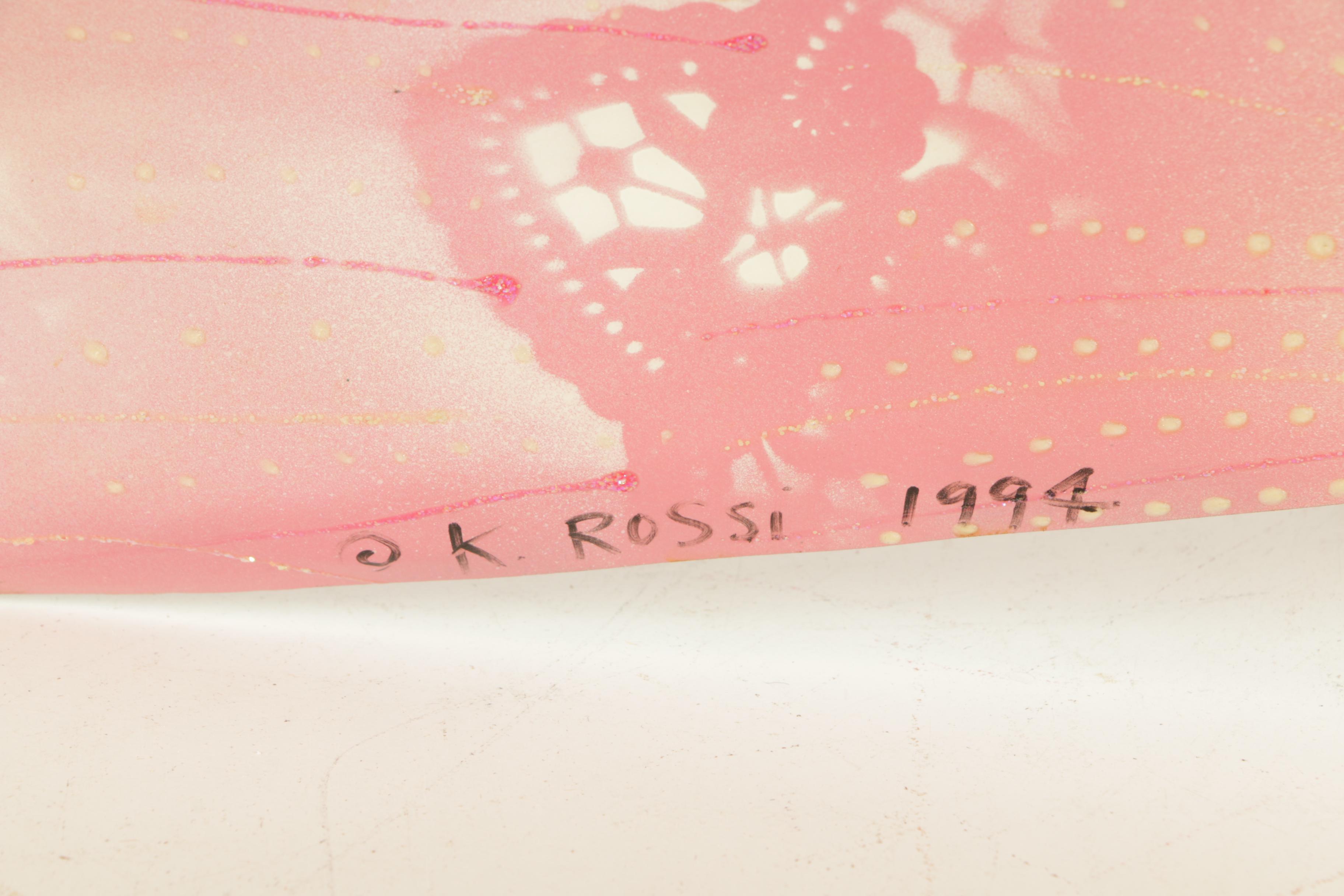 Karen Rossi Metal "Fanciful Flight" Sculpture