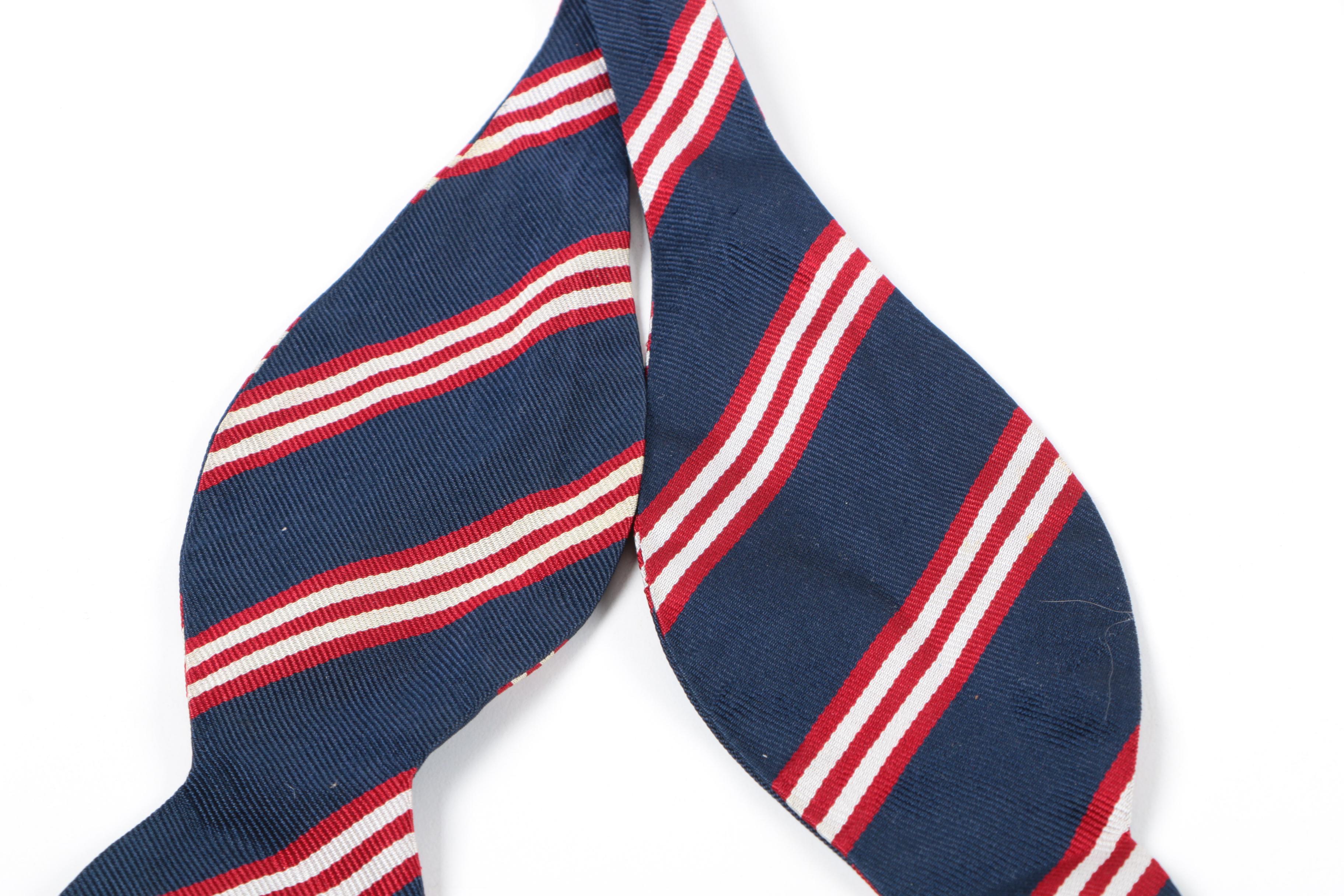 Silk Bow Ties Including Lanvin and Brooks Brothers