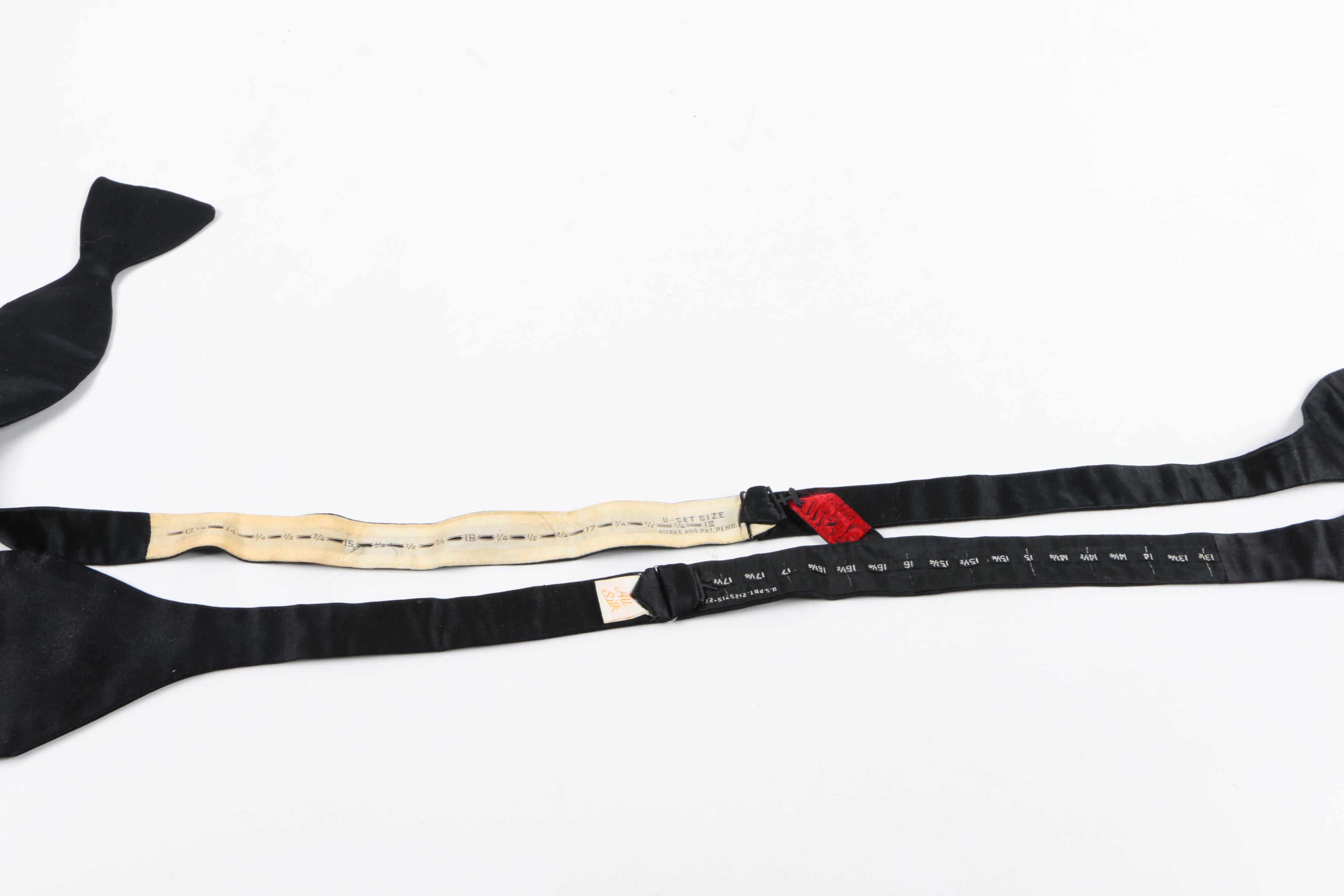 Silk Bow Ties Including Lanvin and Brooks Brothers