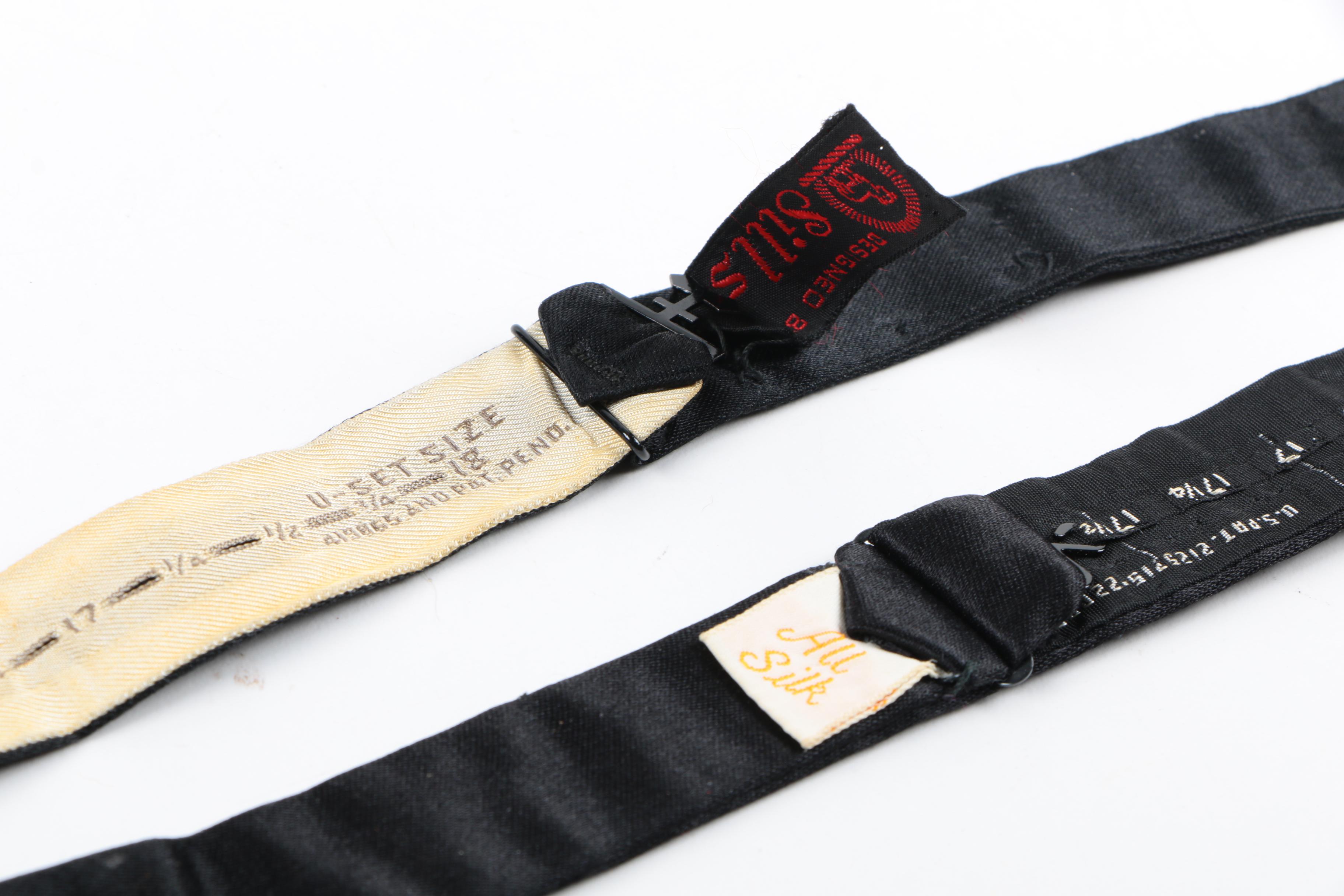 Silk Bow Ties Including Lanvin and Brooks Brothers