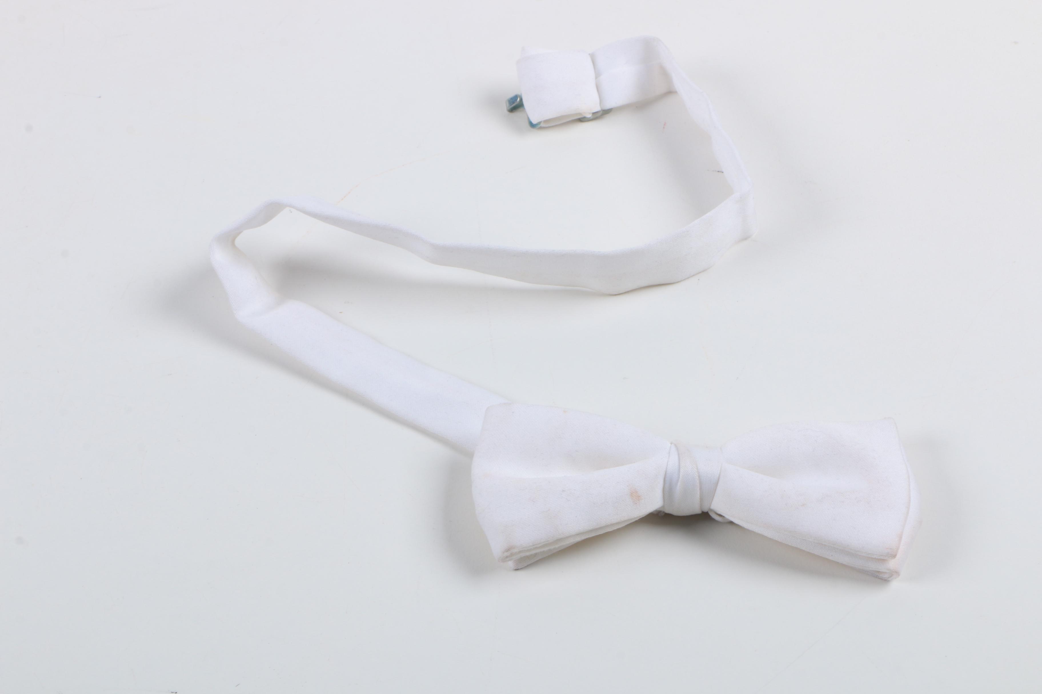 Silk Bow Ties Including Lanvin and Brooks Brothers