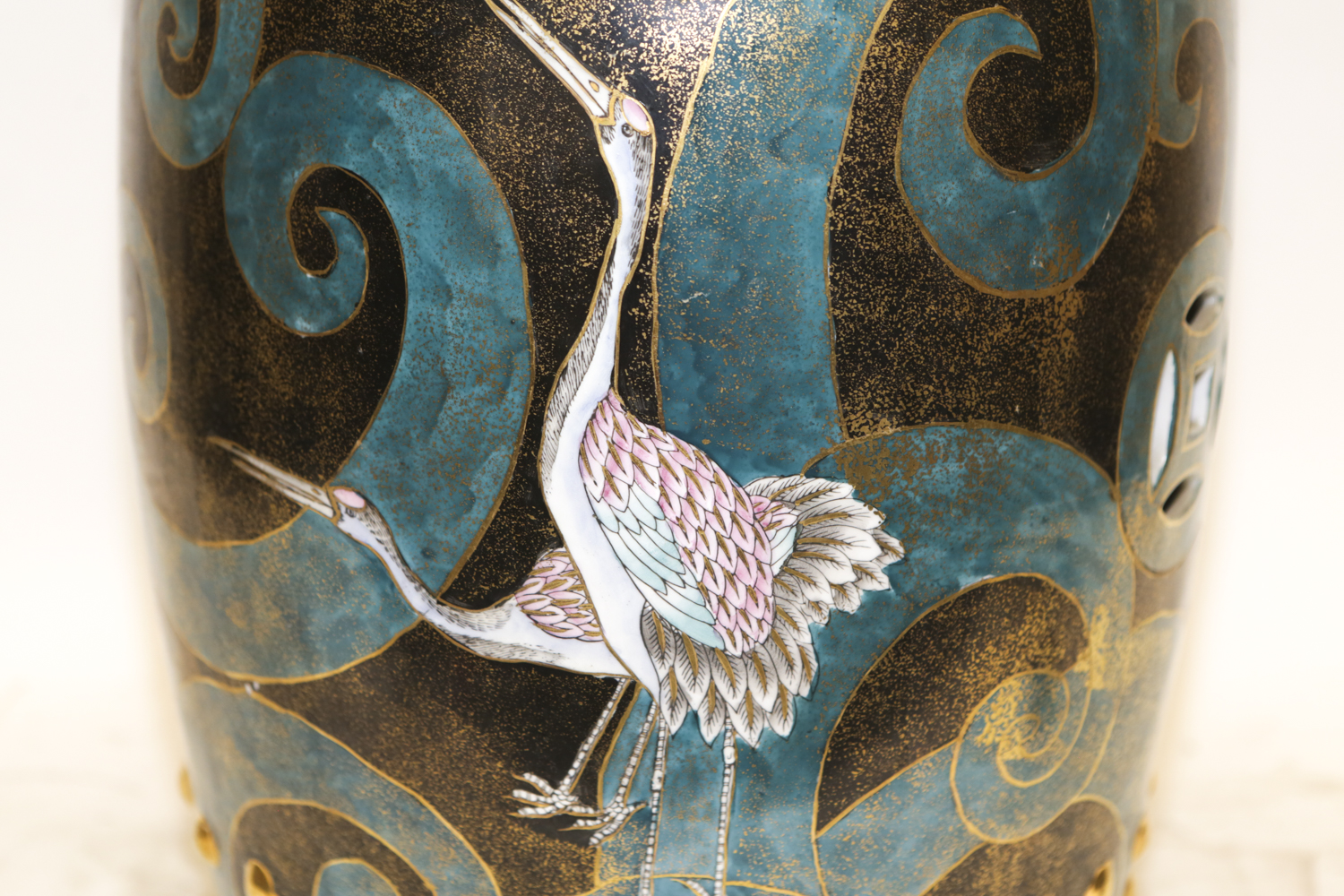 Ceramic Studded Plant Stand