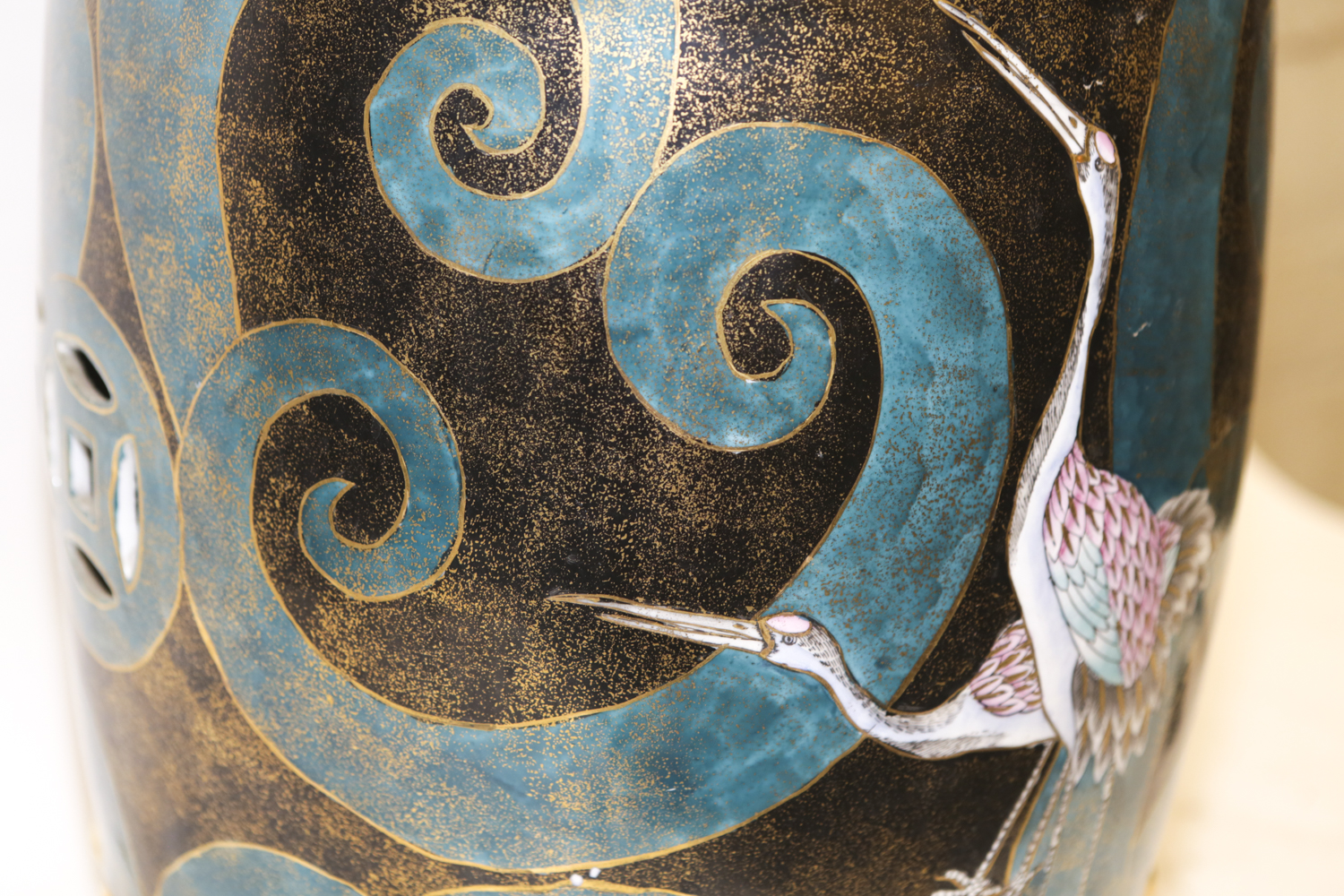 Ceramic Studded Plant Stand