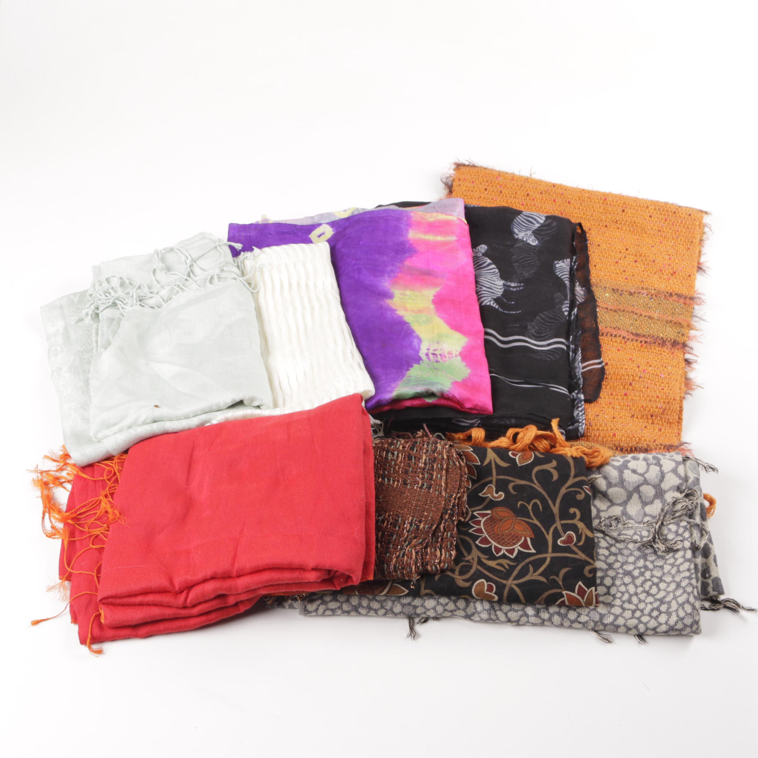 Collection of Women's Scarves including Pashmina