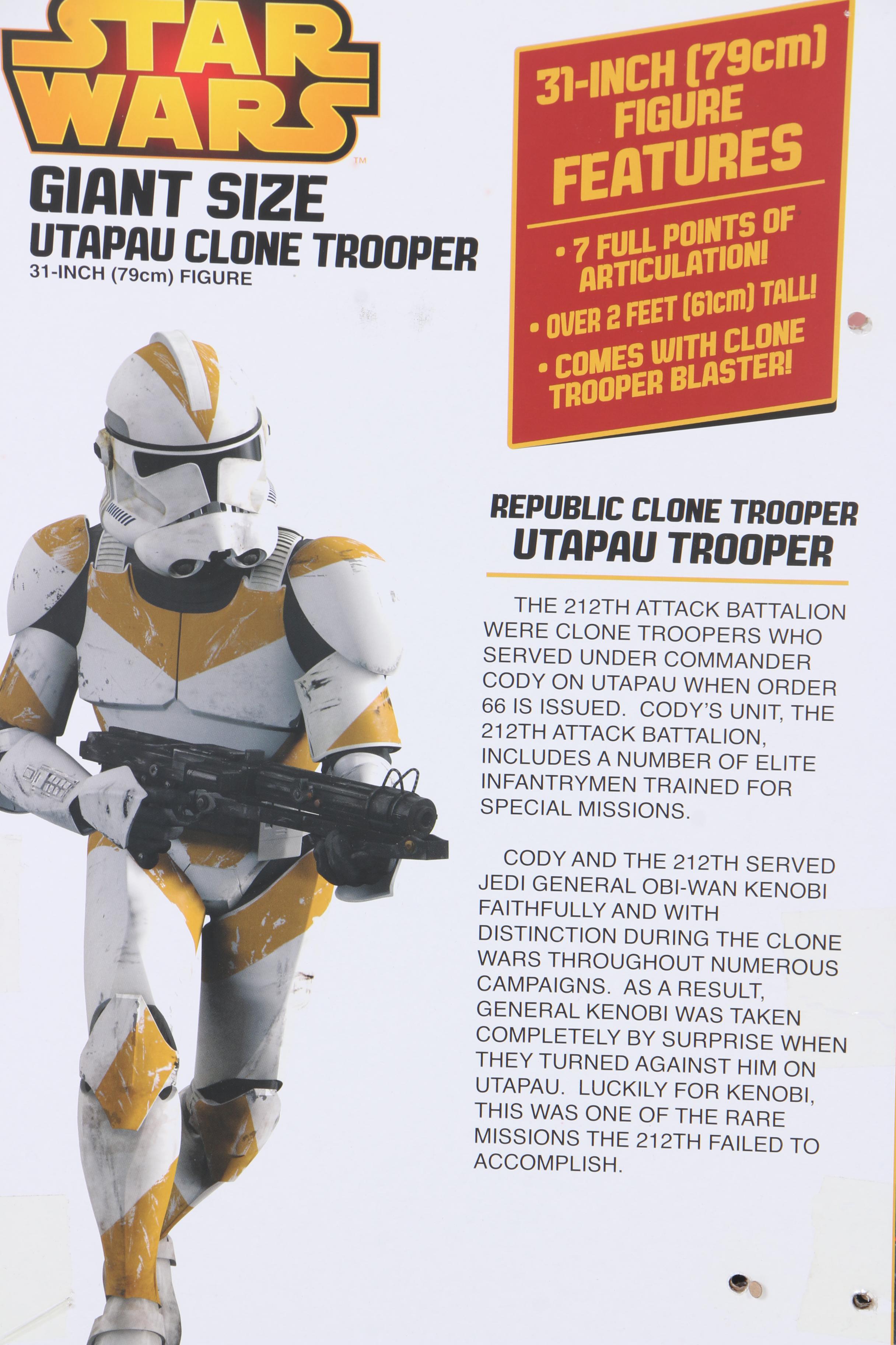 2013 and 2014 Star Wars 31" Action Figures