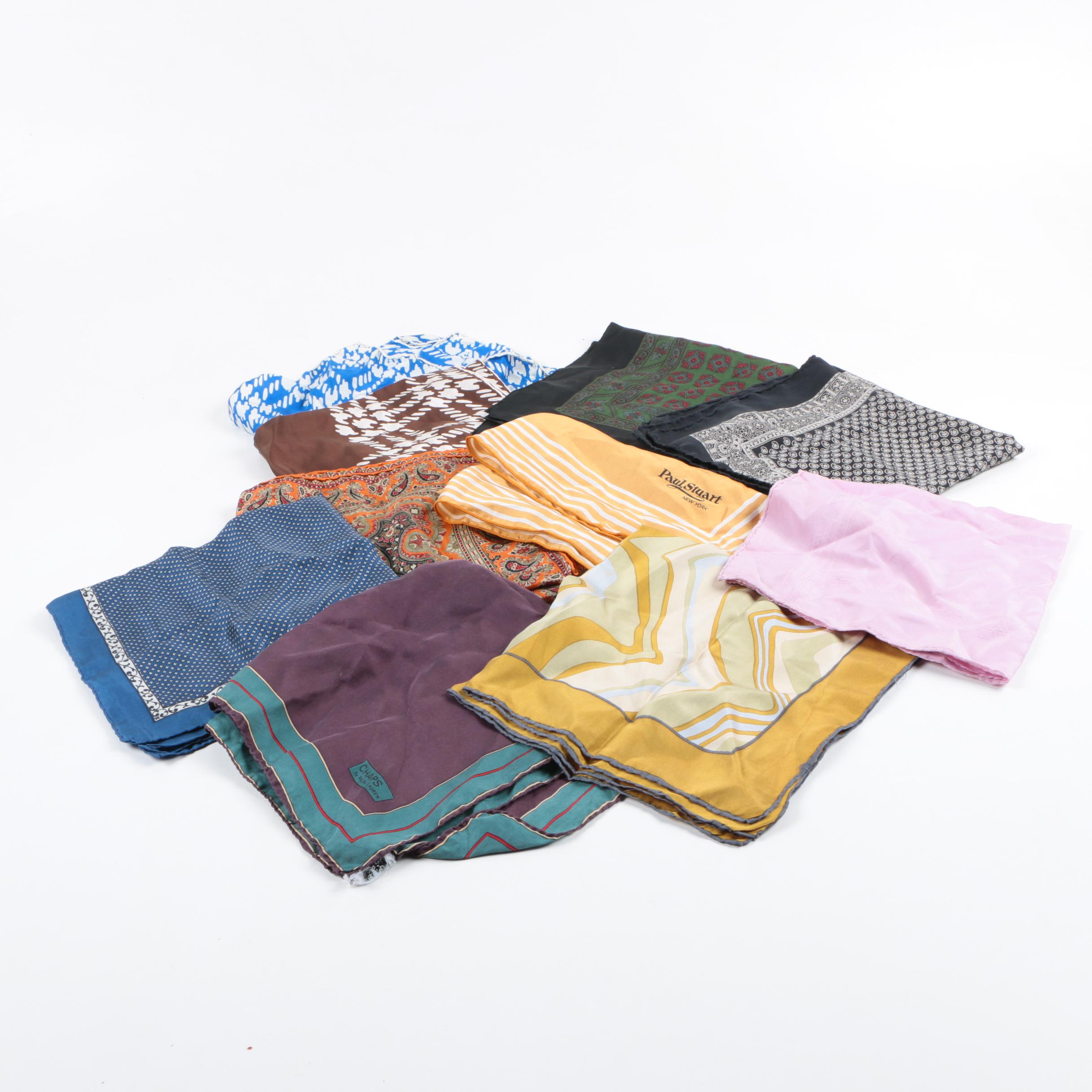 Women's Paul Stuart Silk Scarf with More