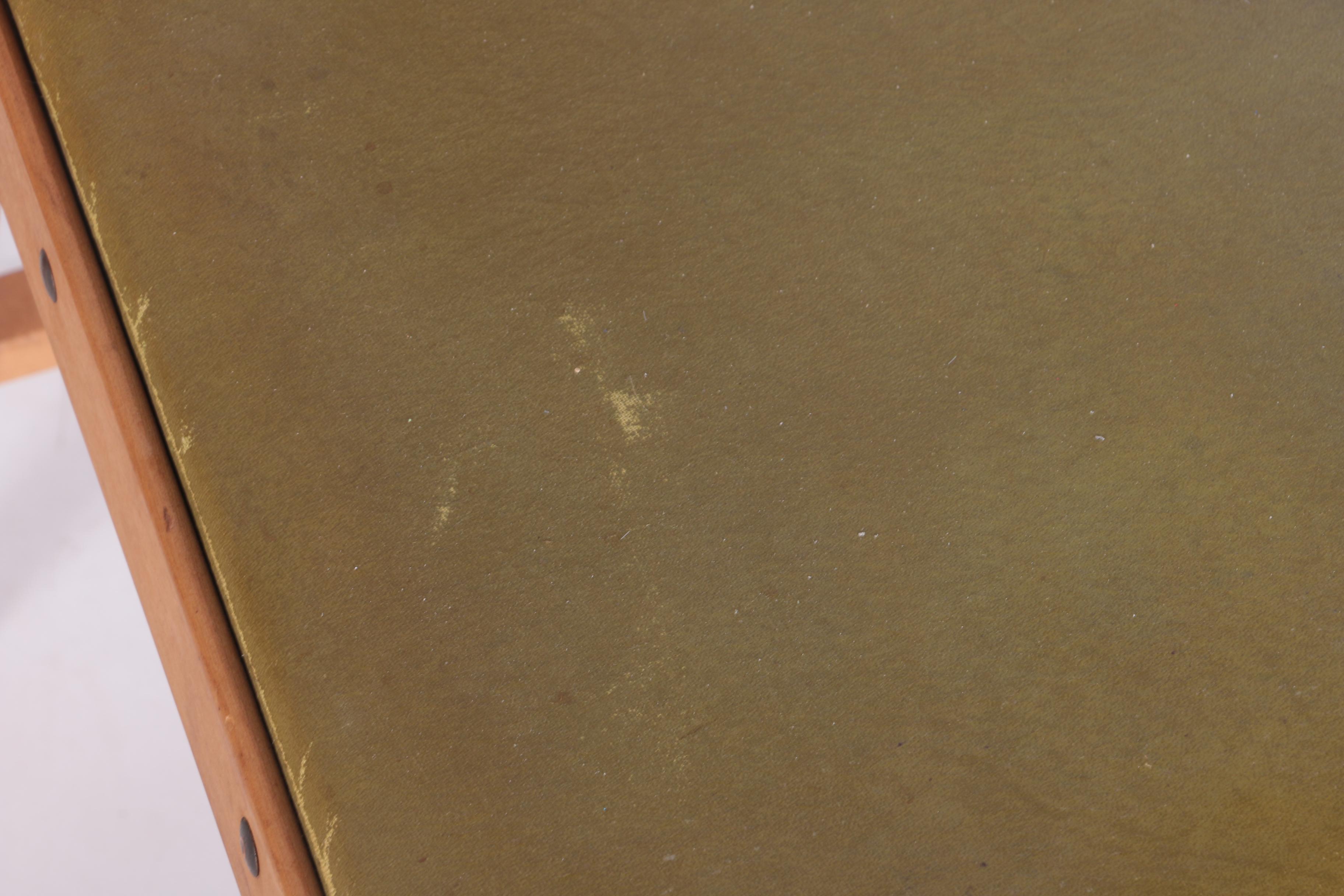 Two Vintage Folding Chairs by Leg-O-Matic