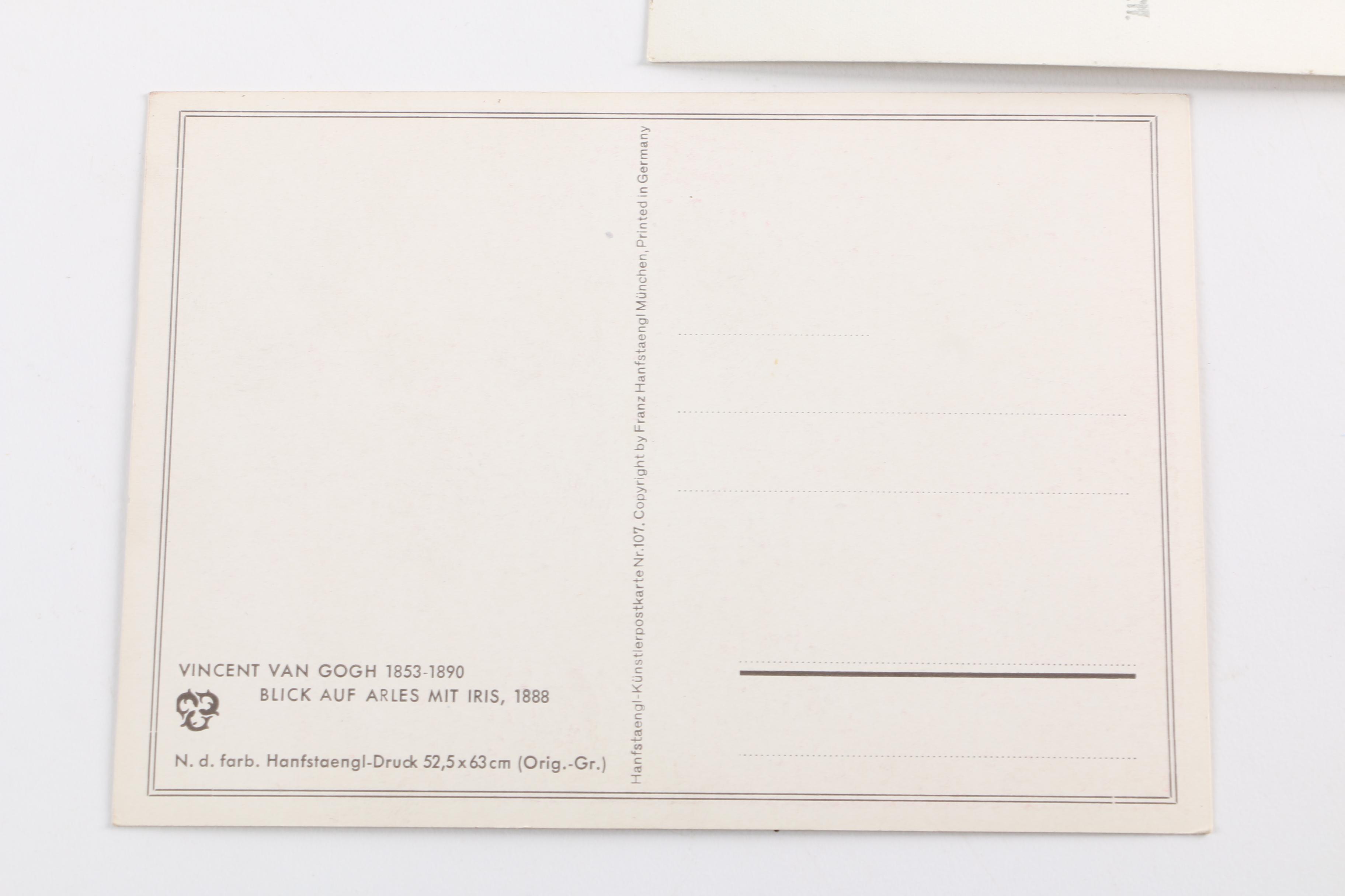 Vintage National Gallery Postcards