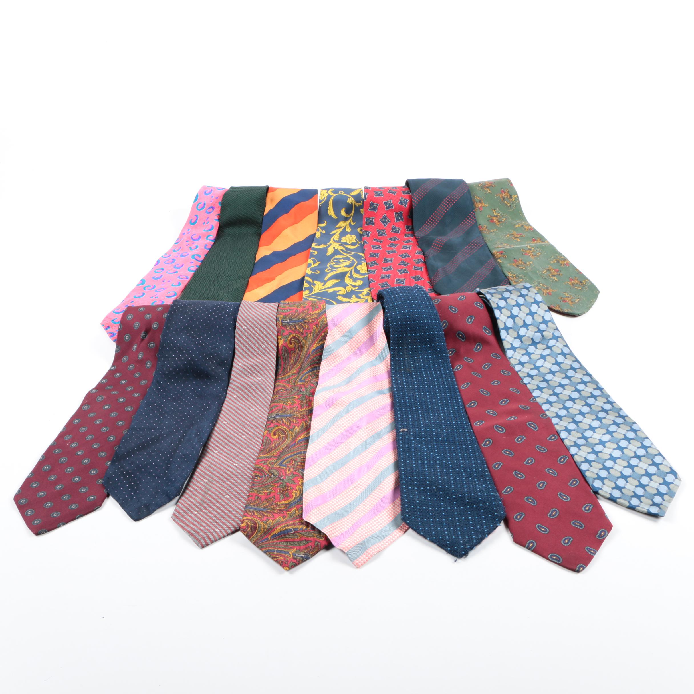 Assorted Neckties Including Jackie Rogers