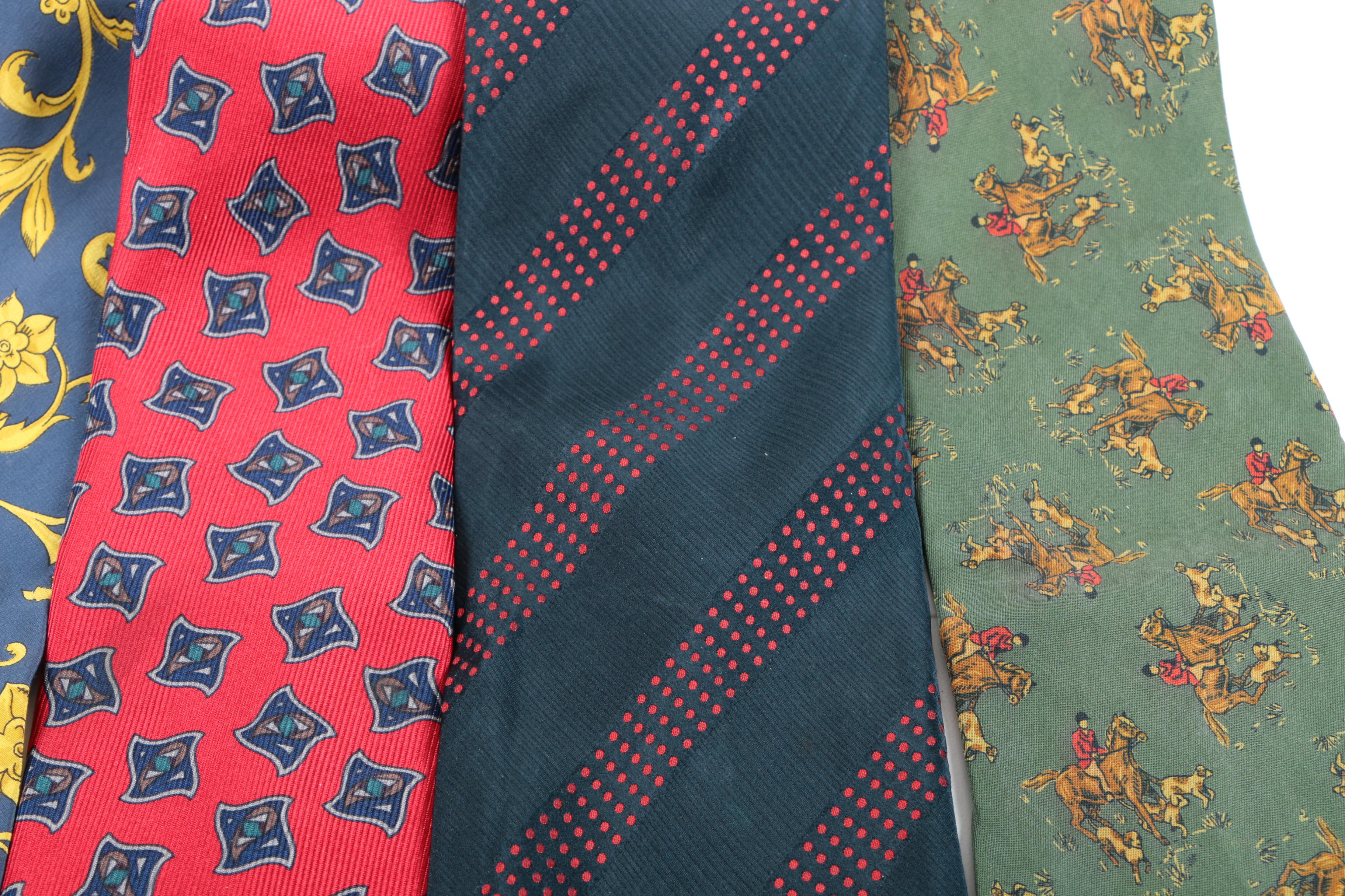 Assorted Neckties Including Jackie Rogers
