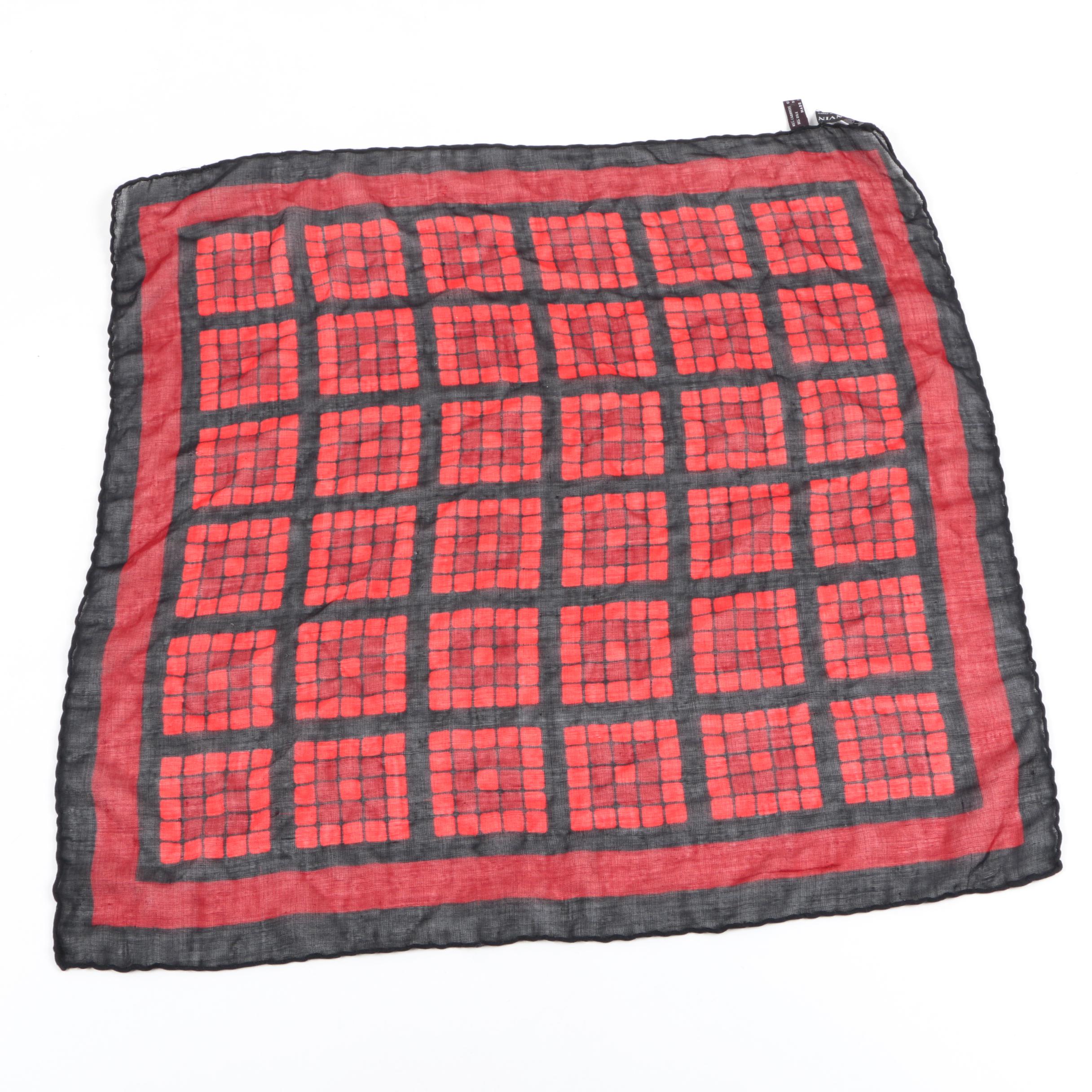 Lanvin and Christian Dior Scarves