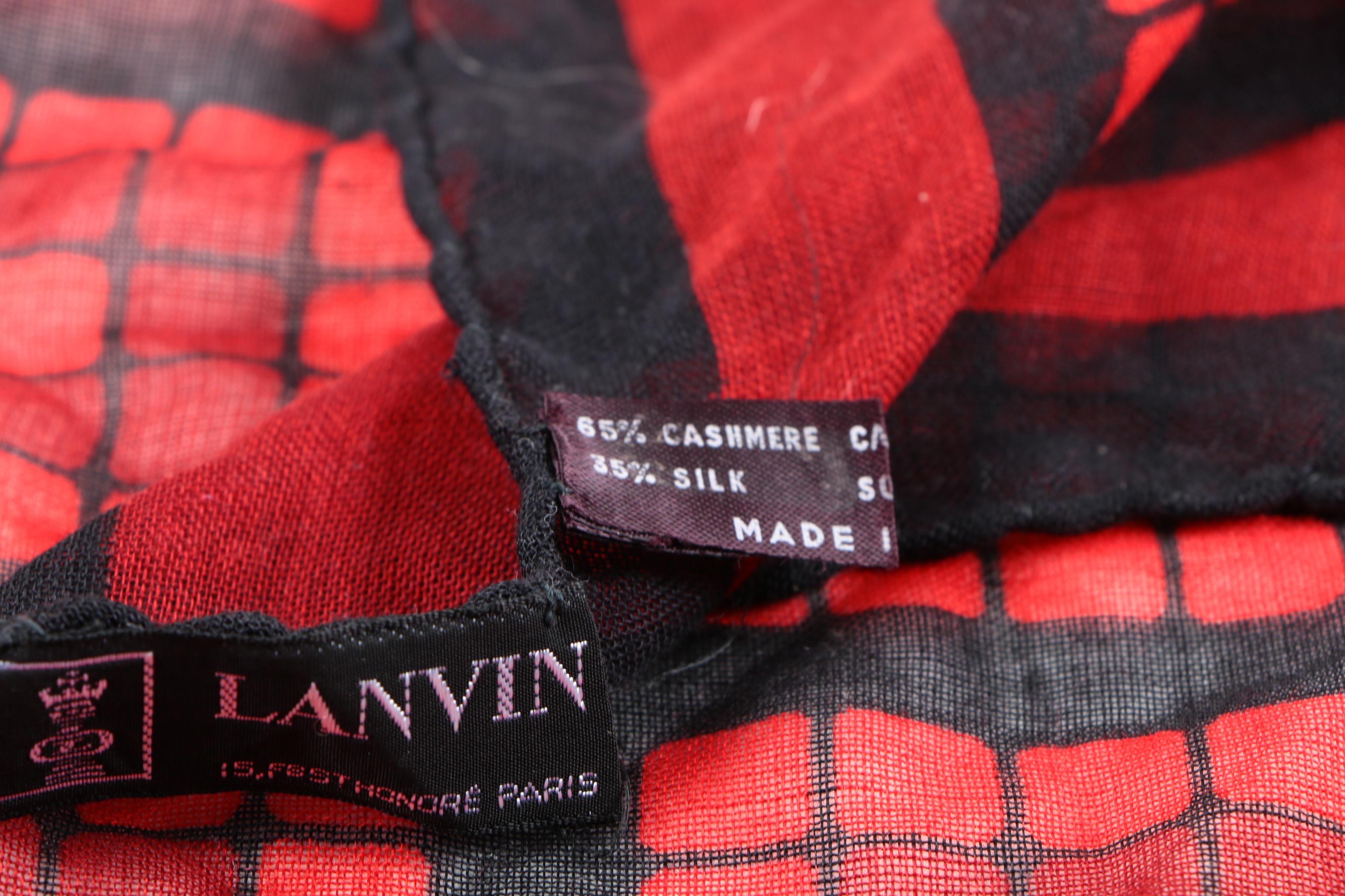 Lanvin and Christian Dior Scarves