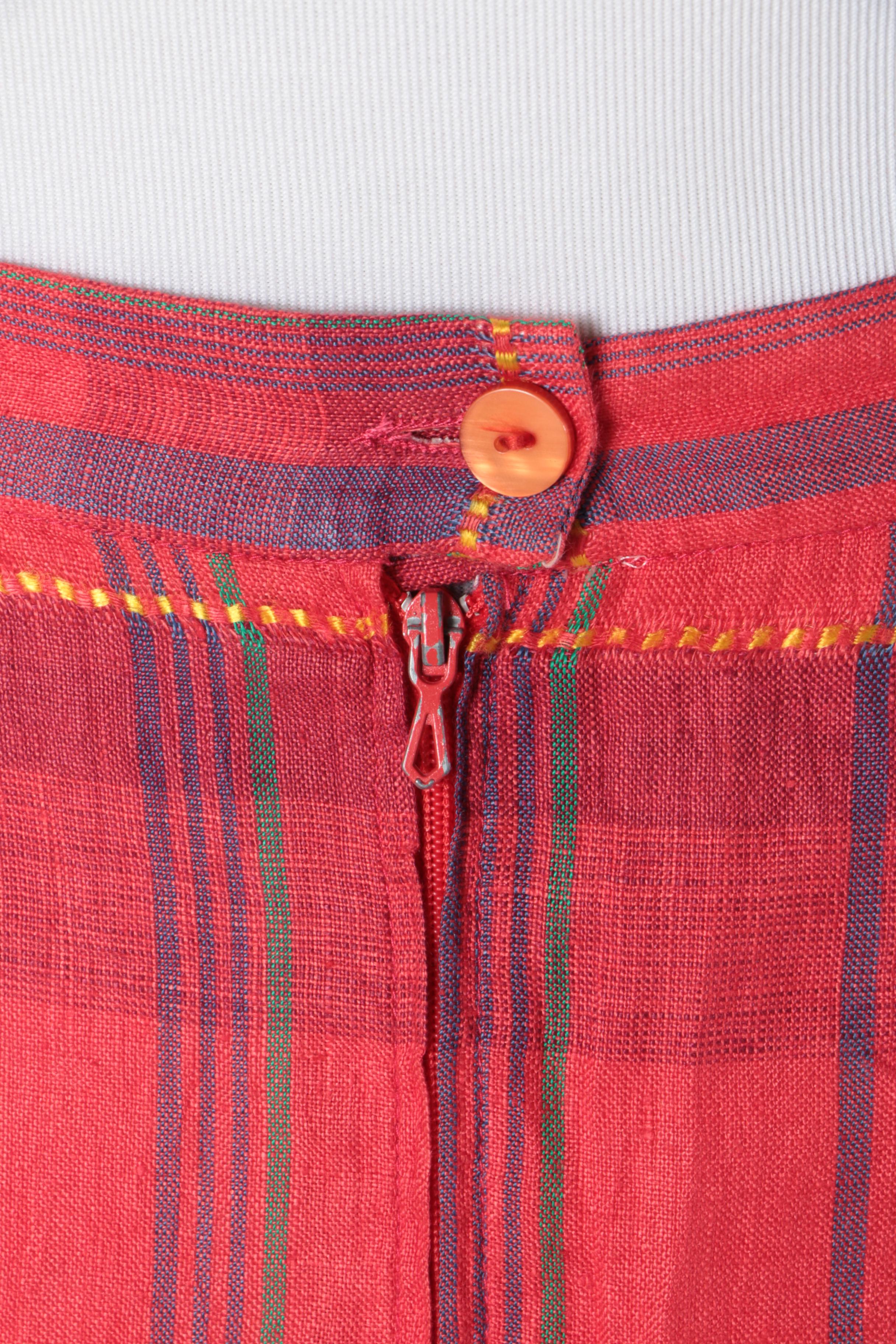 Claude Barthelemy Linen Skirt and Skirt Set