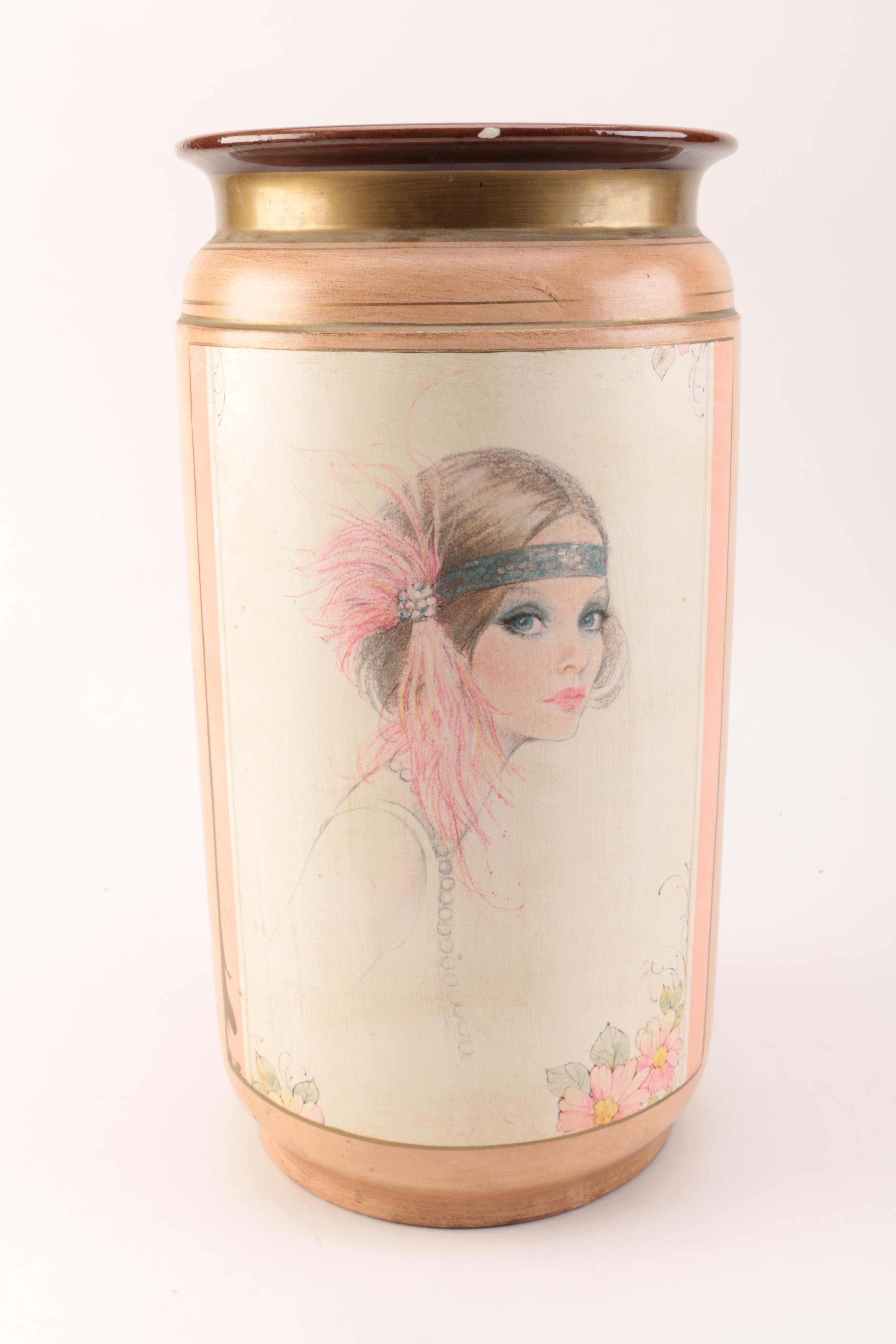 Flapper Umbrella Canister