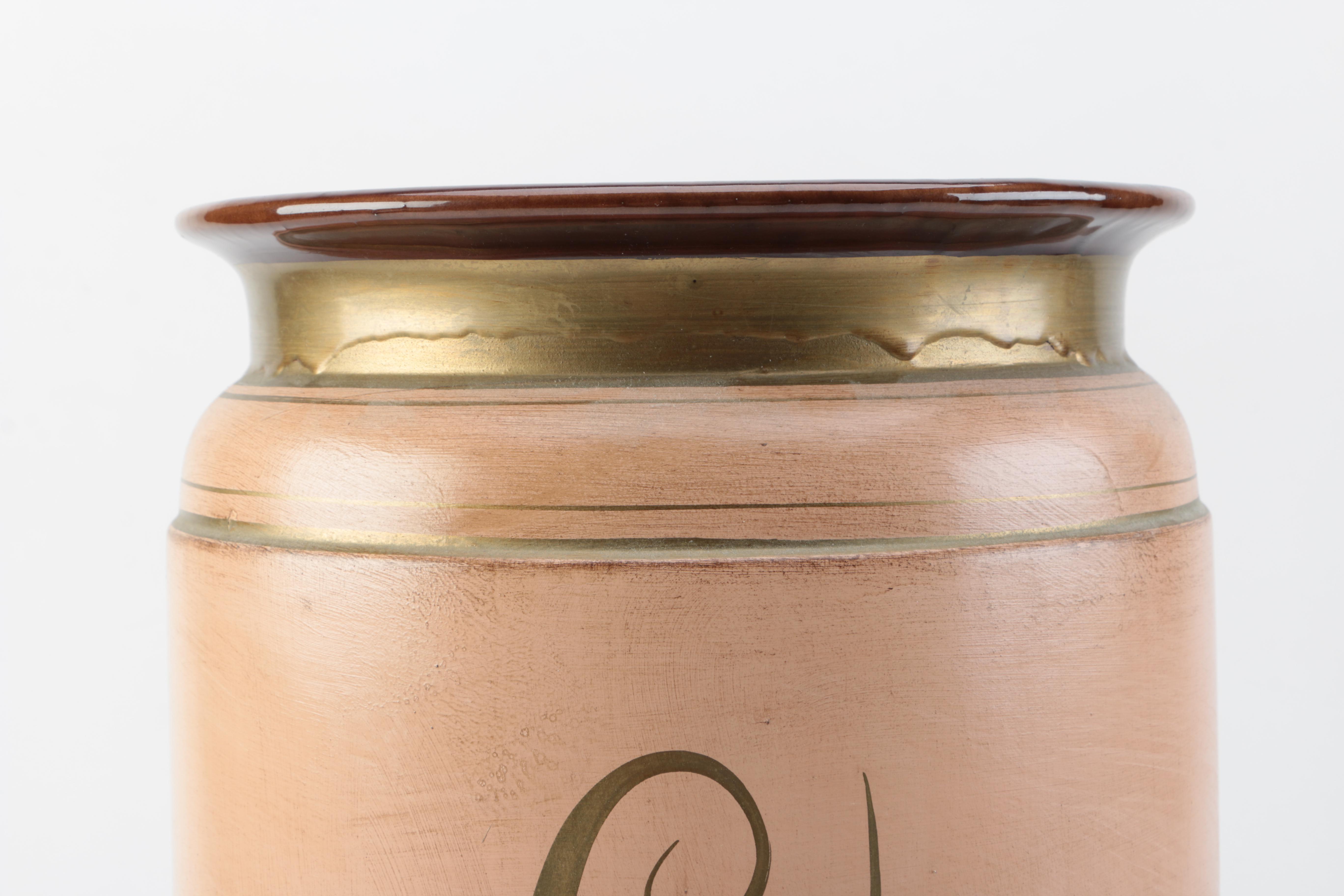 Flapper Umbrella Canister