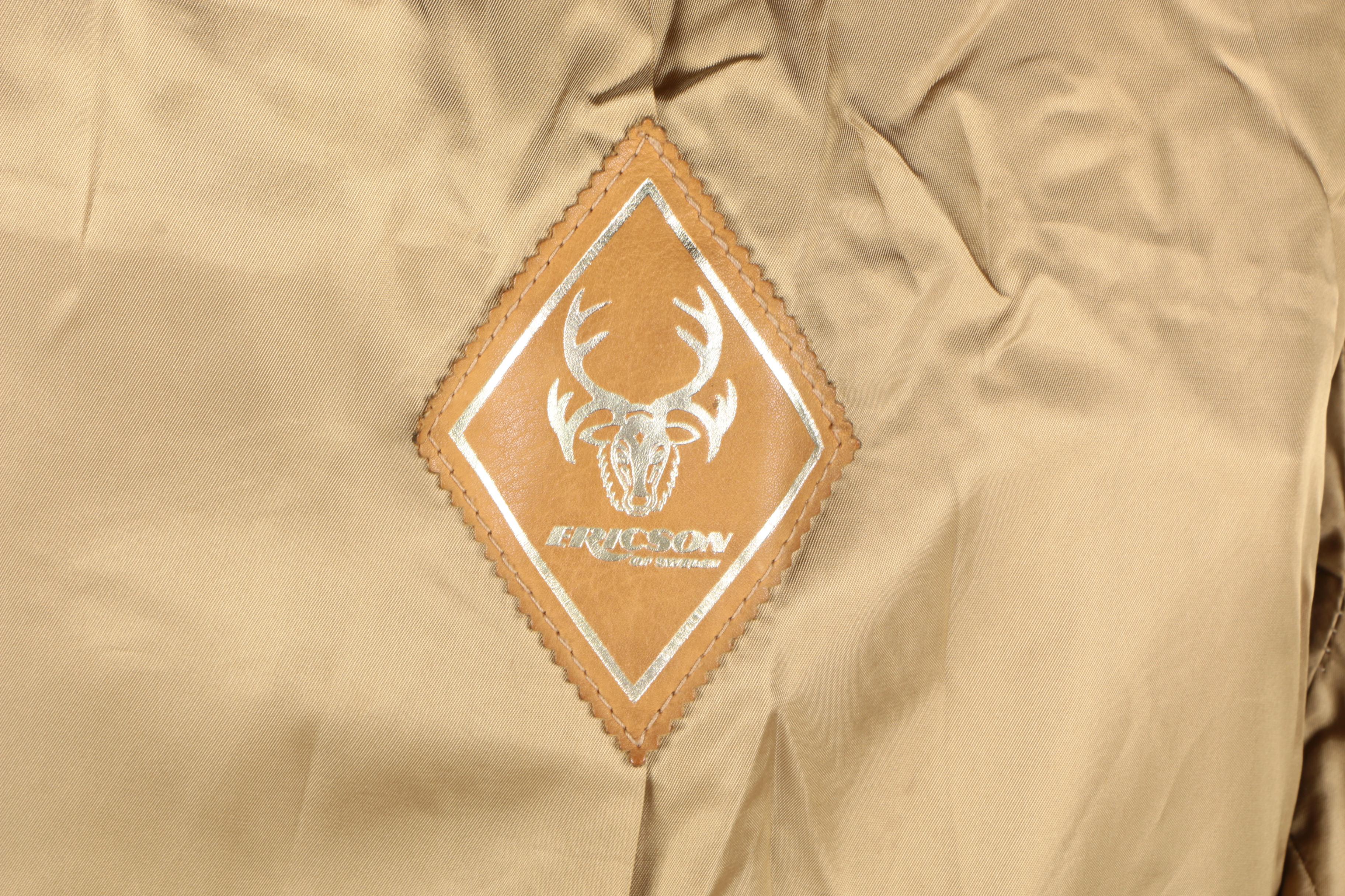 Men's Suede and Fur Coat by Ericson