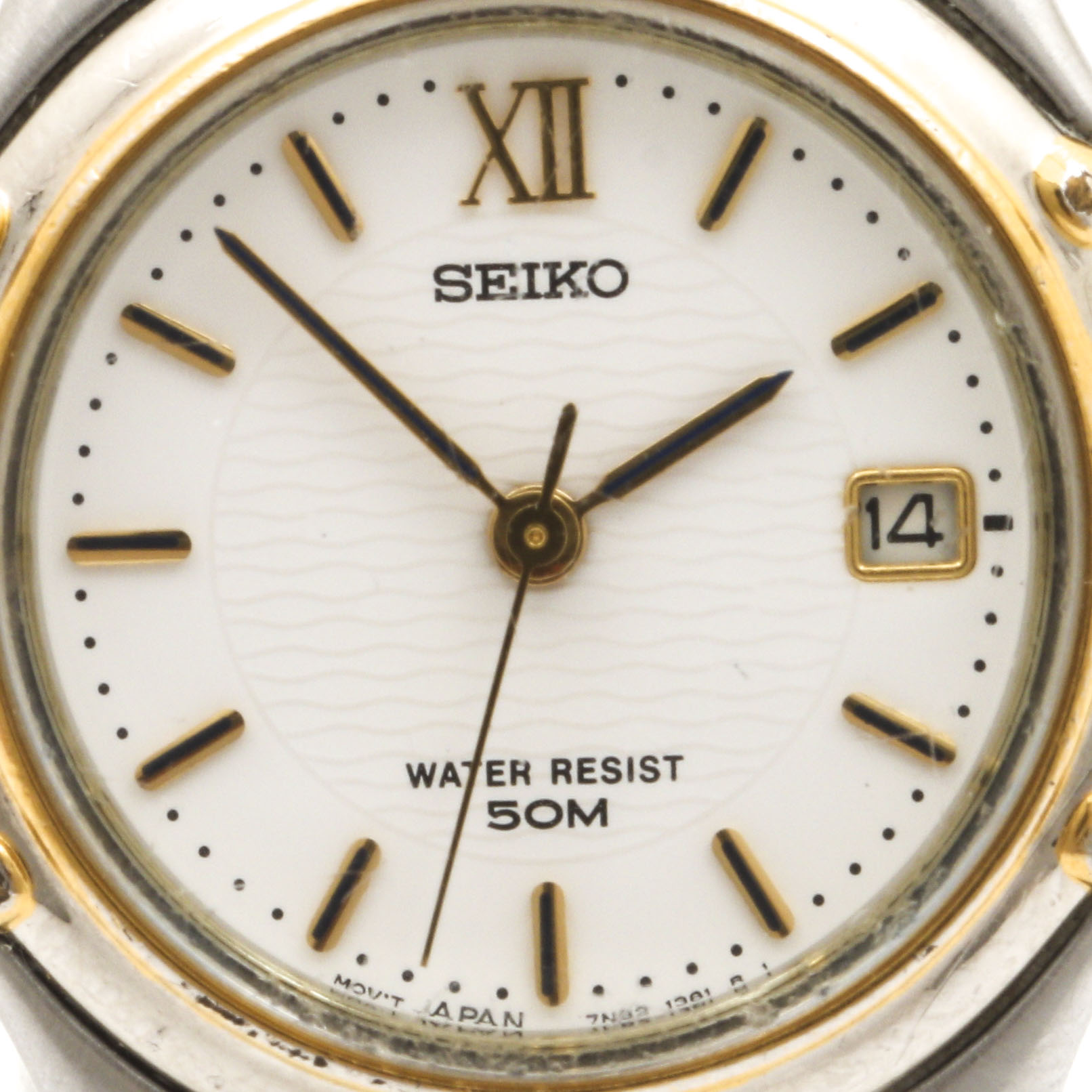 Seiko Two-Tone Stainless Steel Watch