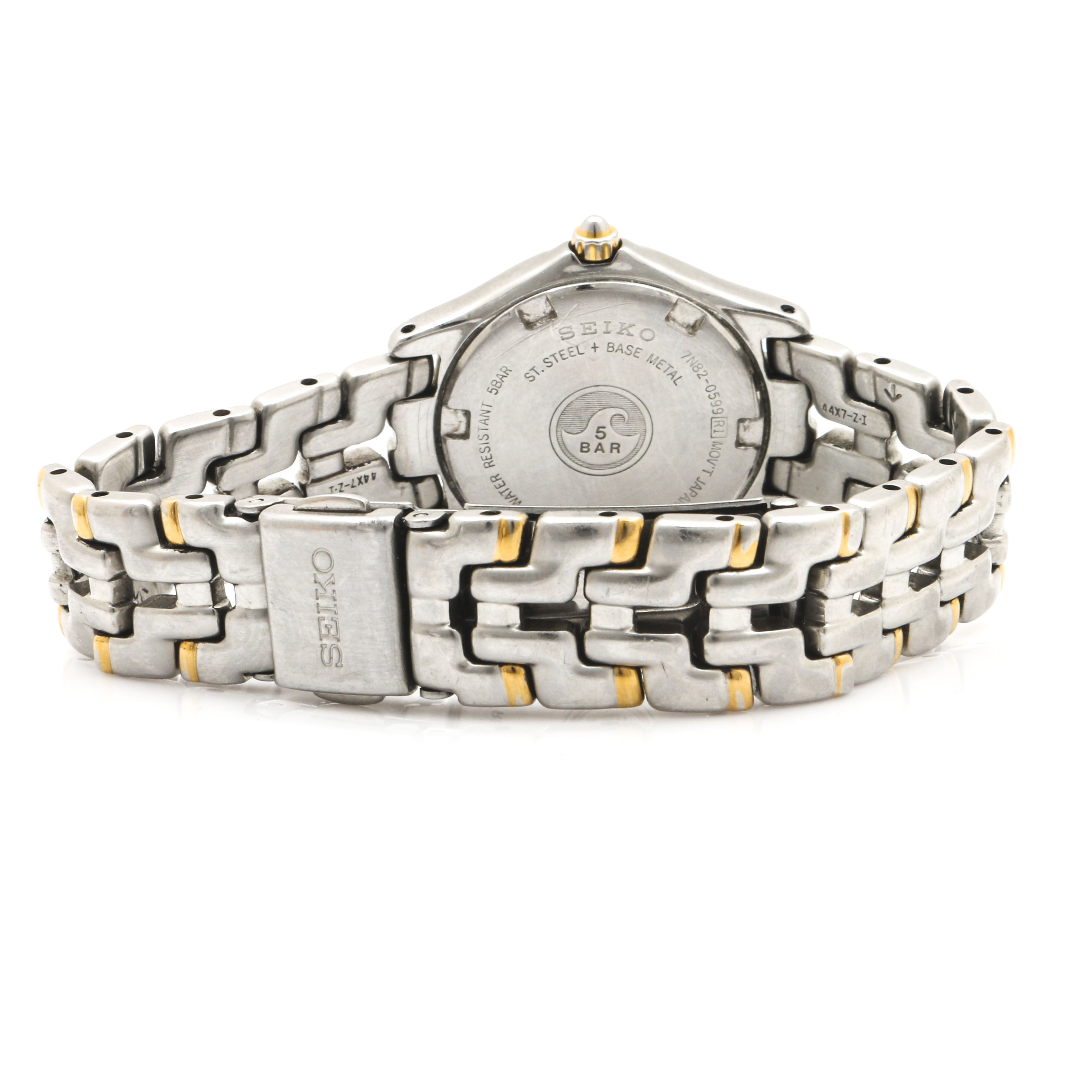 Seiko Two-Tone Stainless Steel Watch
