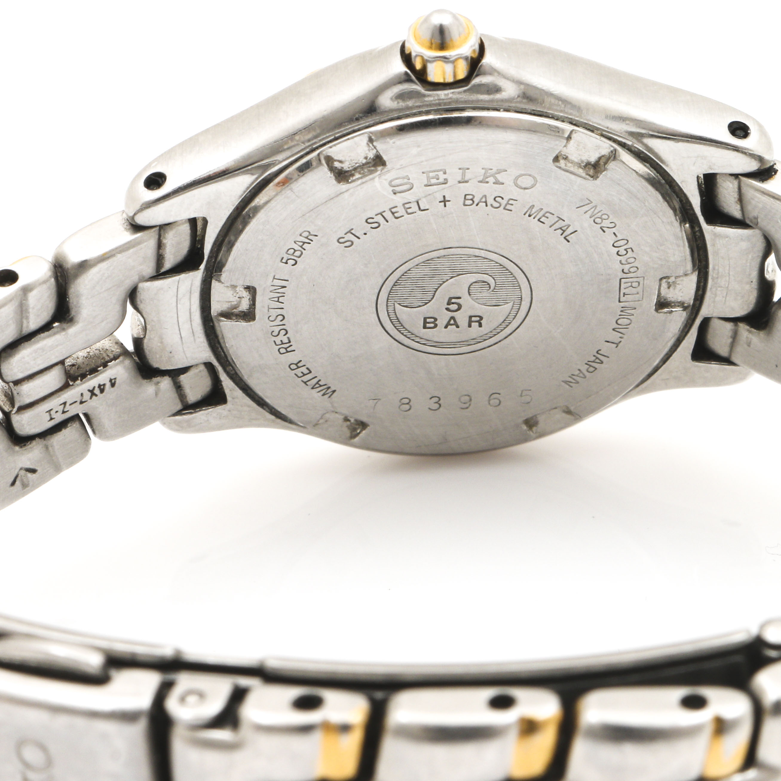 Seiko Two-Tone Stainless Steel Watch