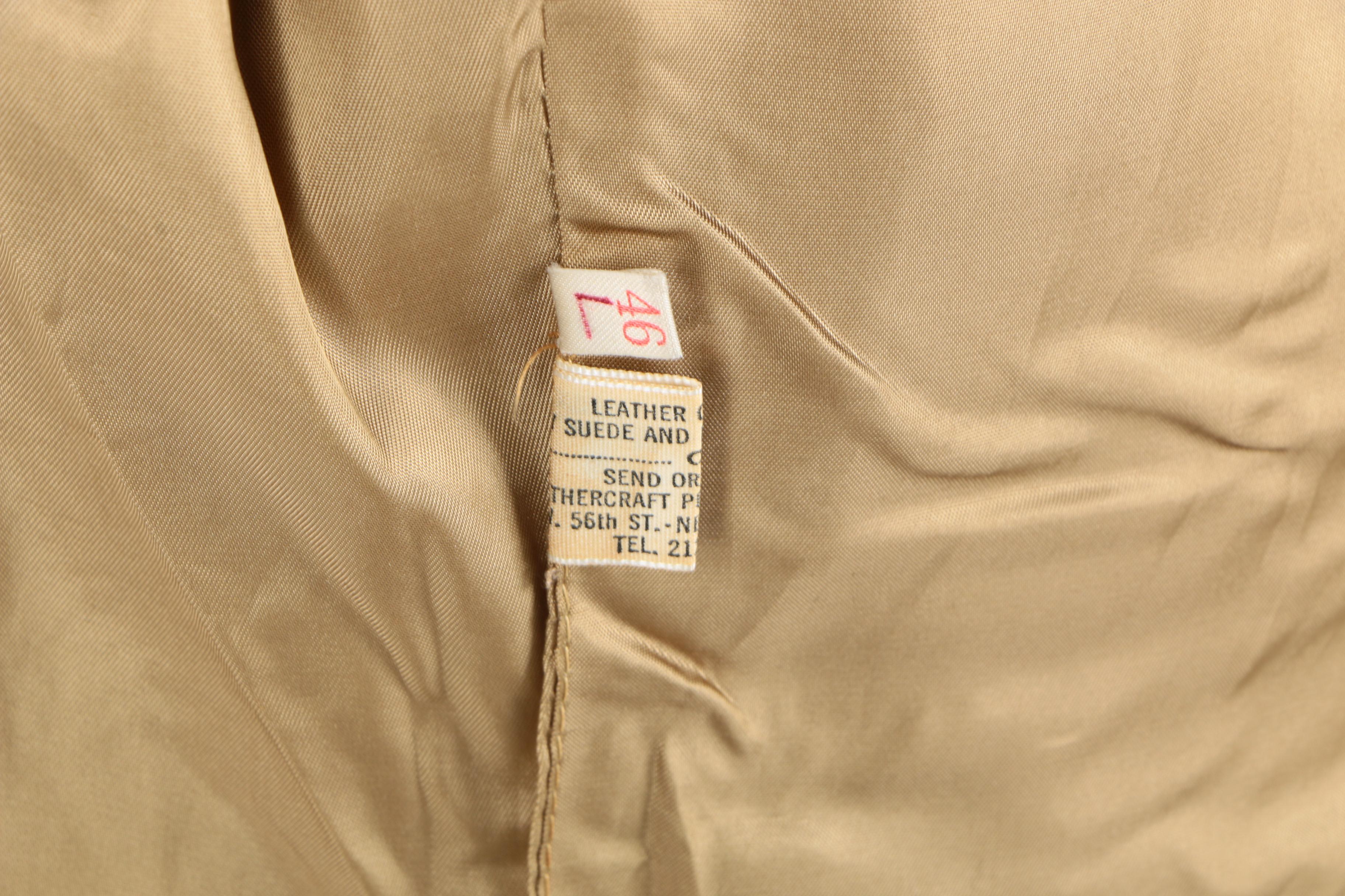 Men's Suede and Fur Coat by Ericson