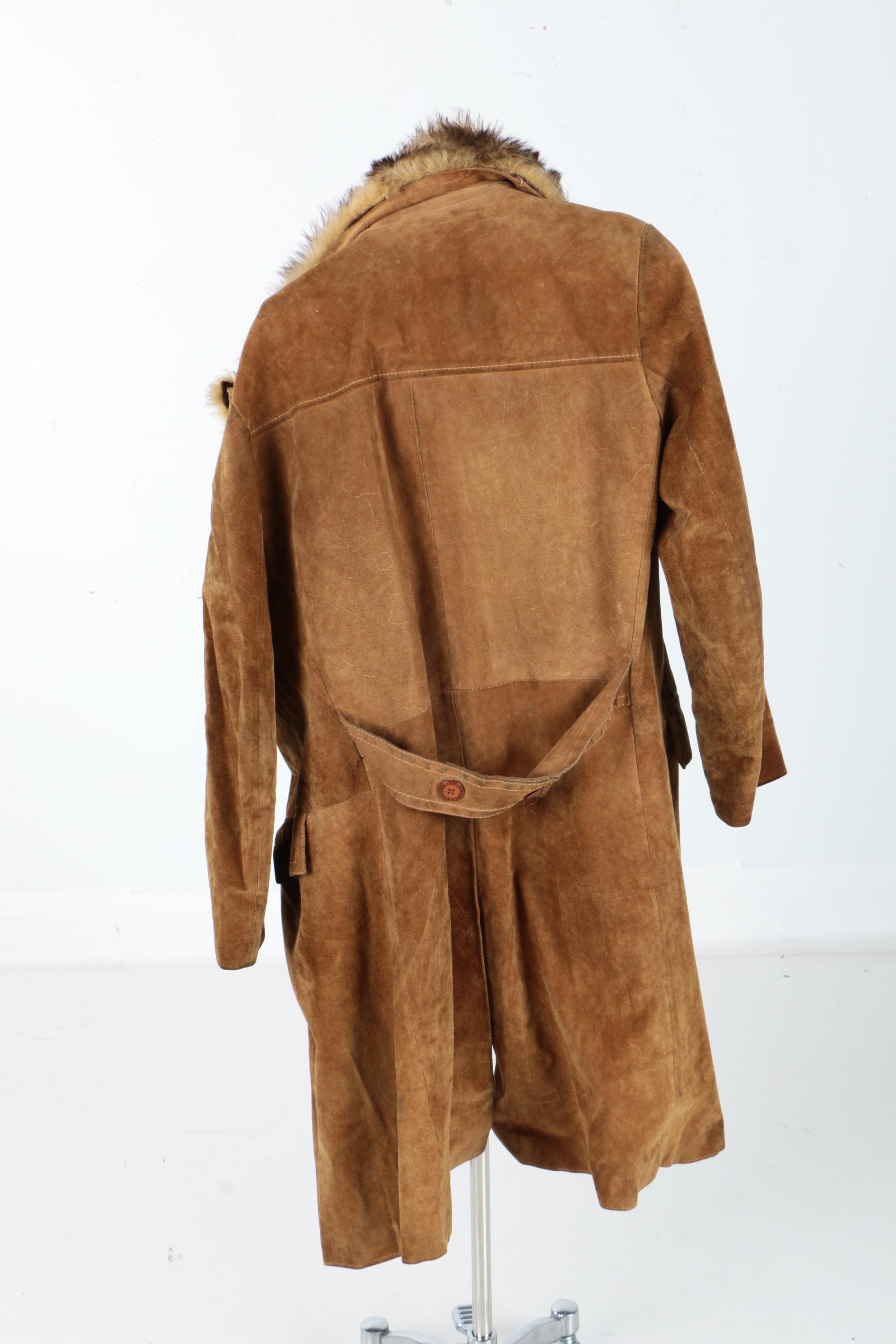 Men's Suede and Fur Coat by Ericson