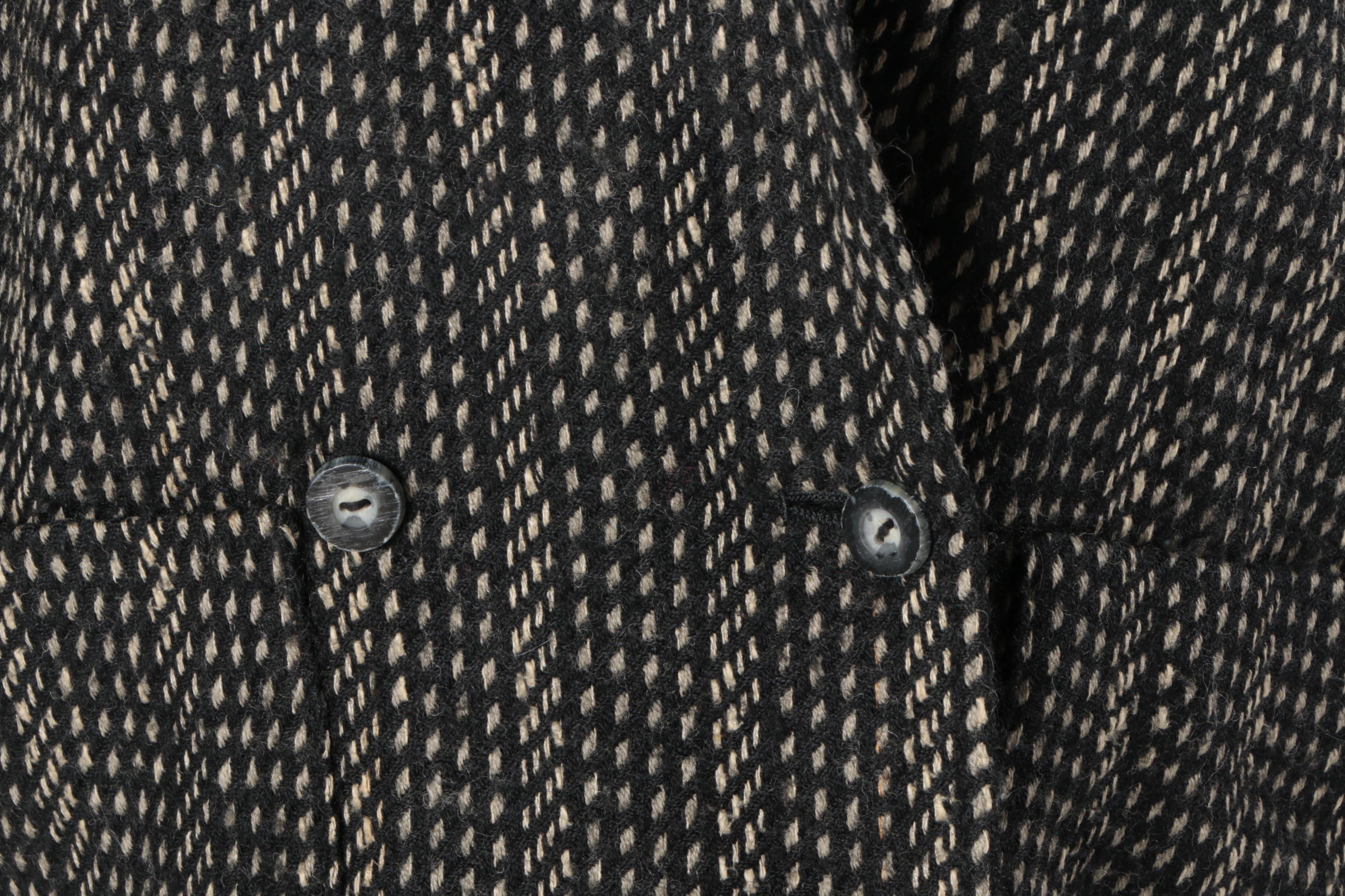 Women's Cygne Design Dianne B. Vintage Oversized Wool Blazer Jacket