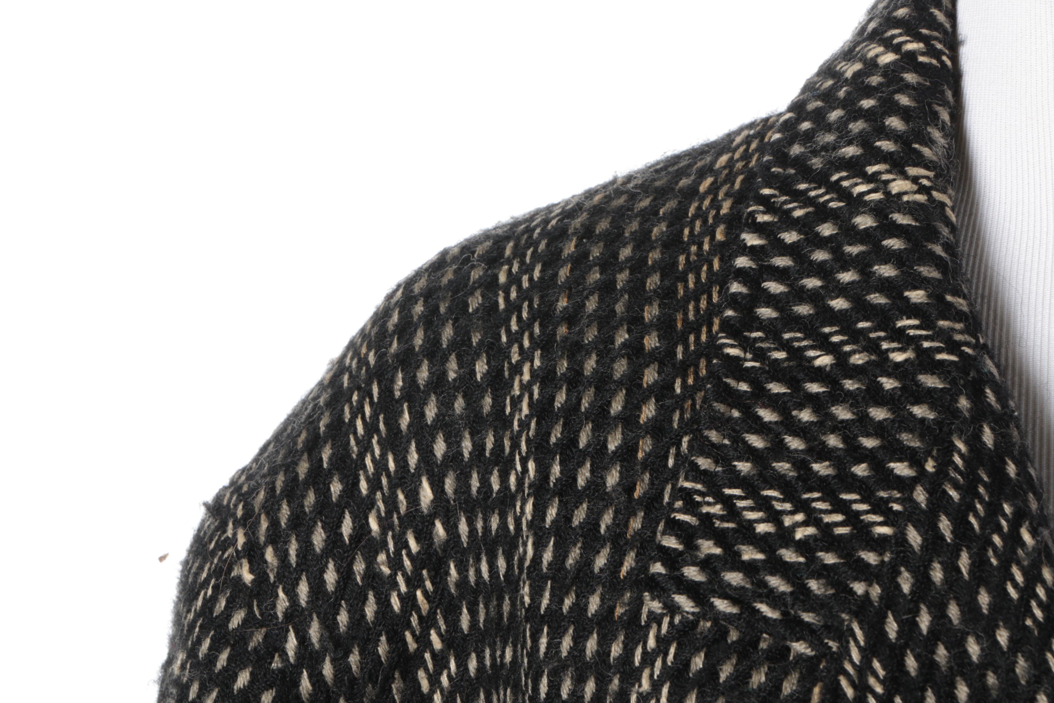 Women's Cygne Design Dianne B. Vintage Oversized Wool Blazer Jacket