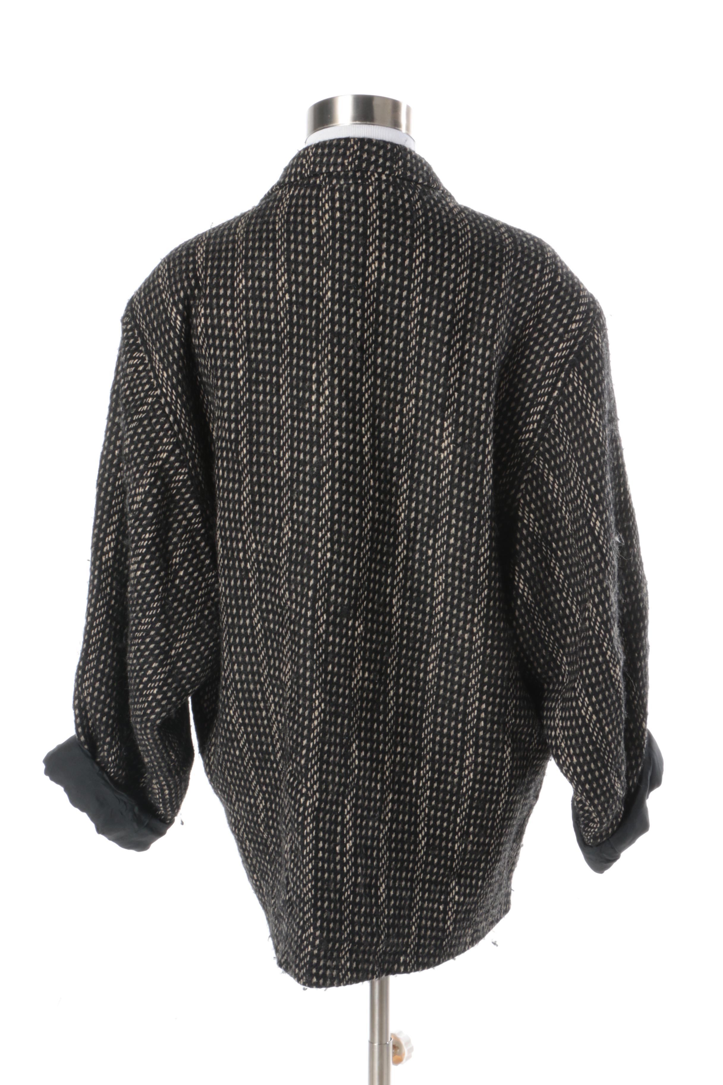 Women's Cygne Design Dianne B. Vintage Oversized Wool Blazer Jacket