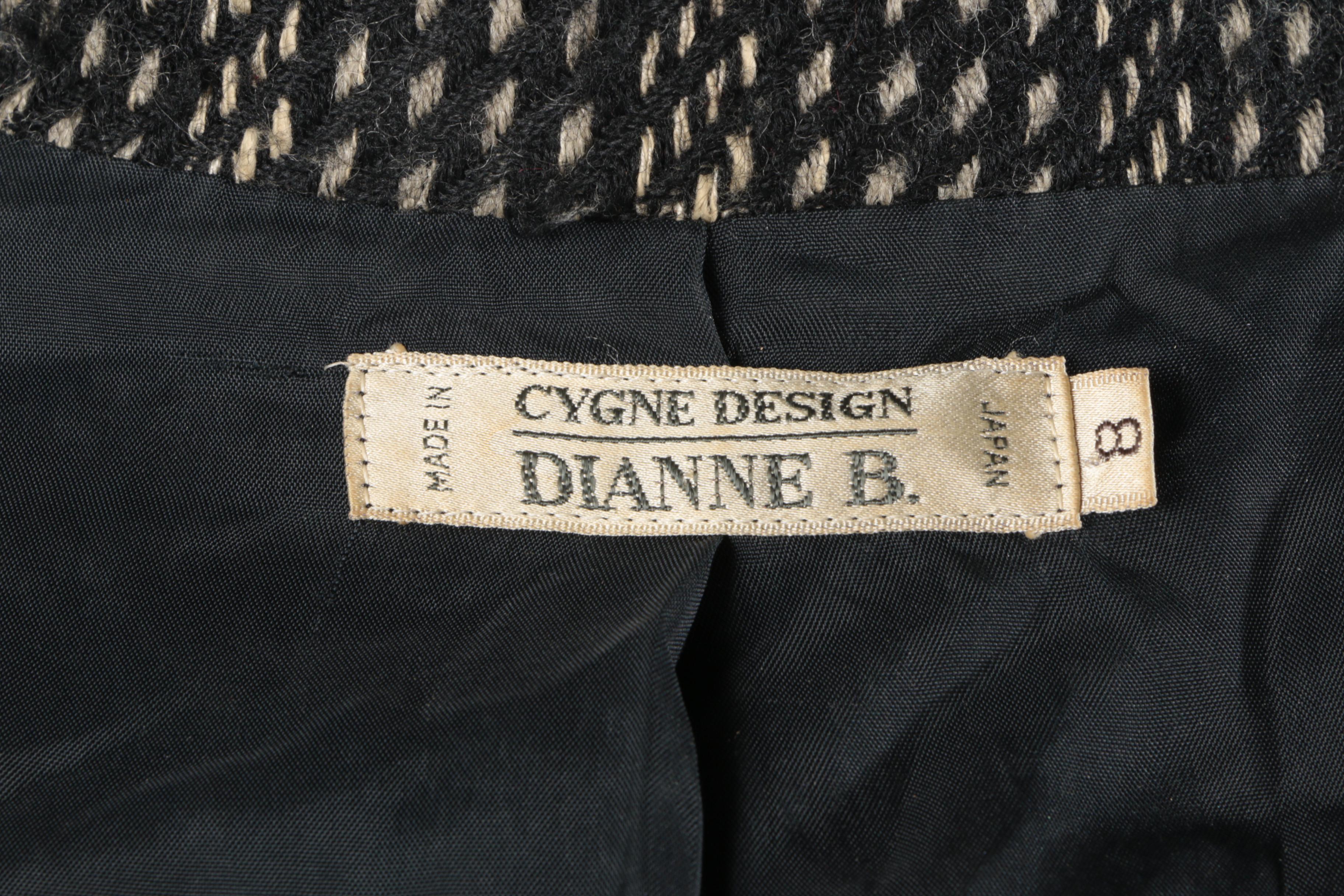 Women's Cygne Design Dianne B. Vintage Oversized Wool Blazer Jacket