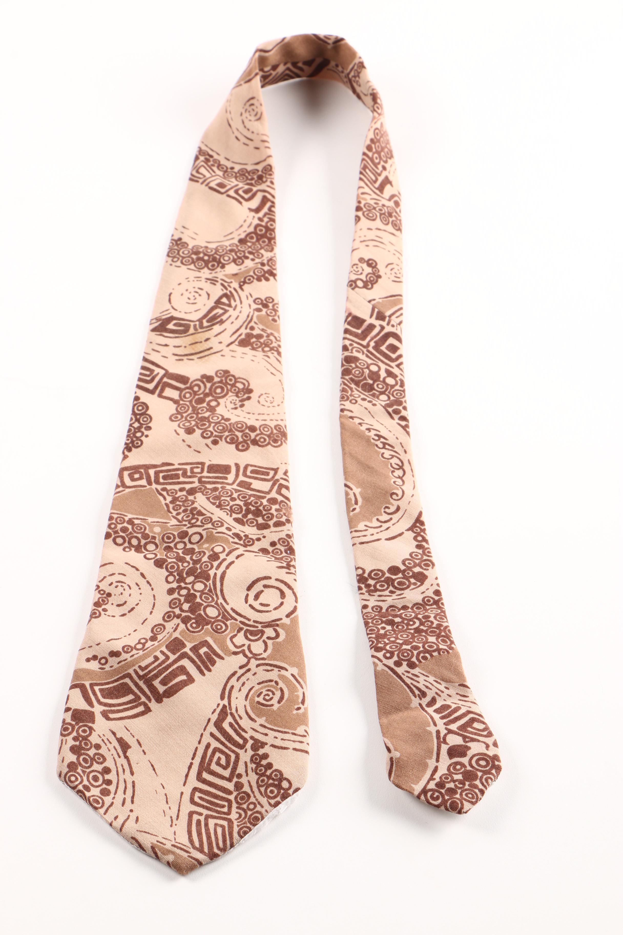 Christian Dior Necktie with Gucci Ties