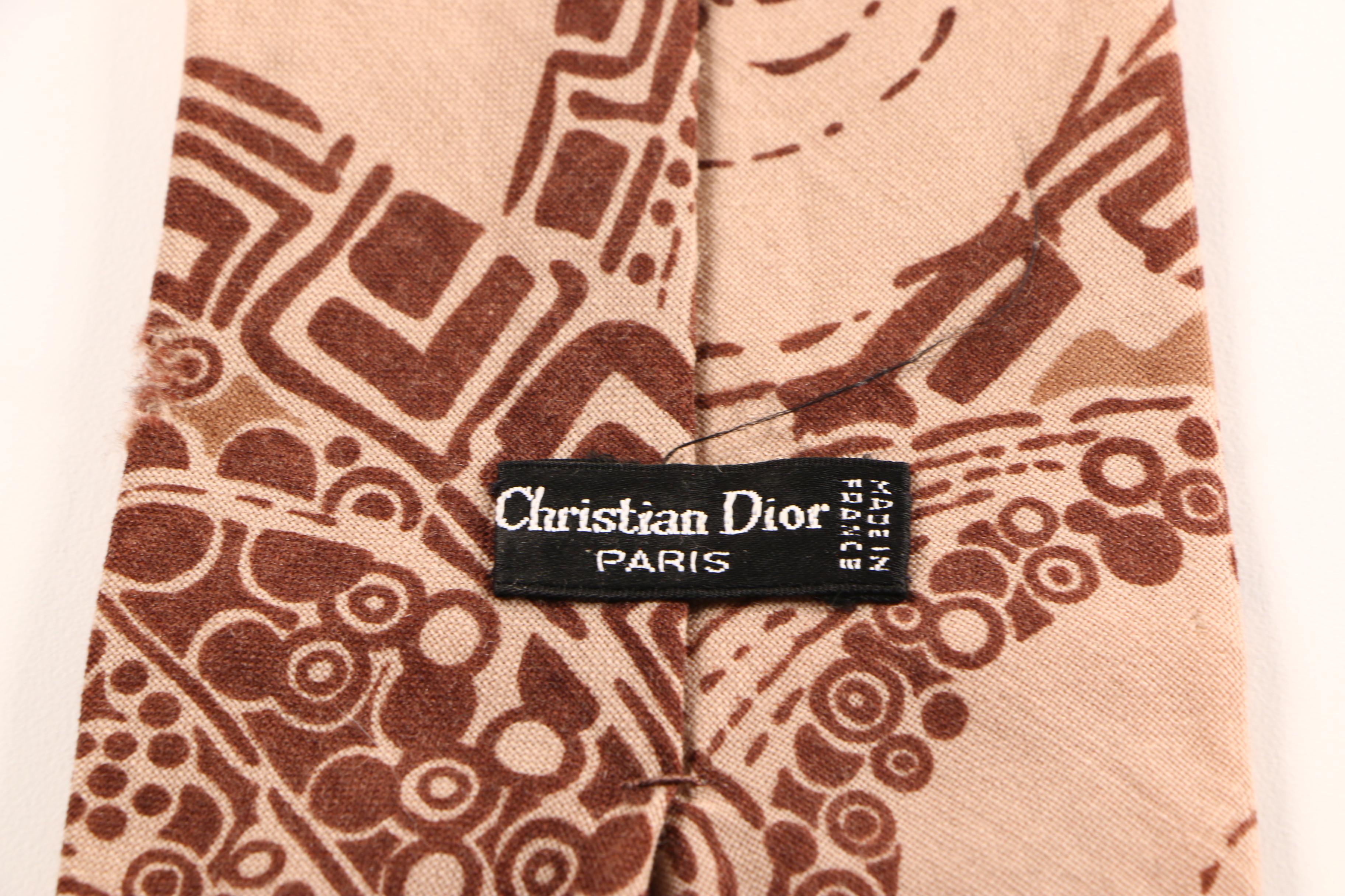 Christian Dior Necktie with Gucci Ties