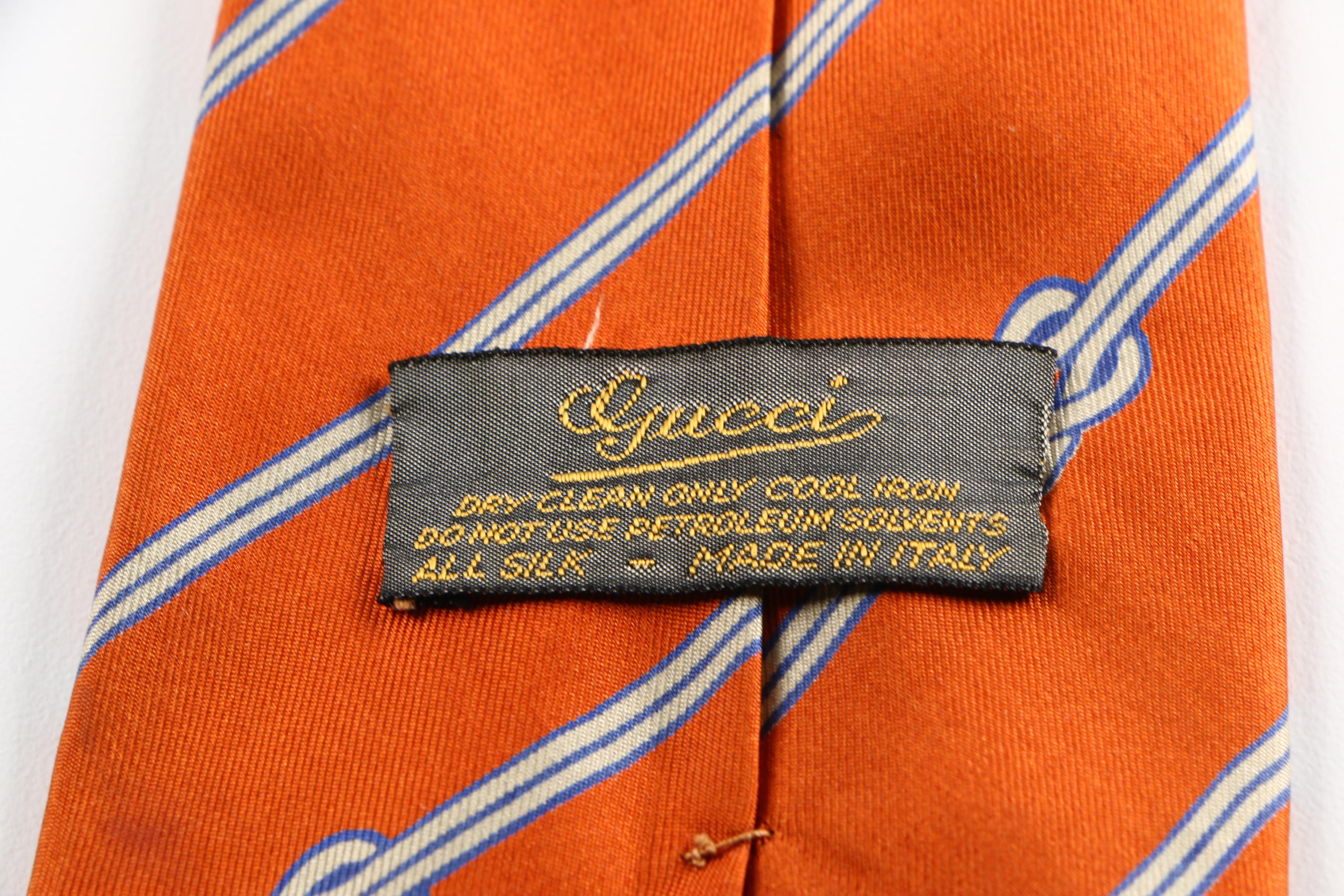 Christian Dior Necktie with Gucci Ties