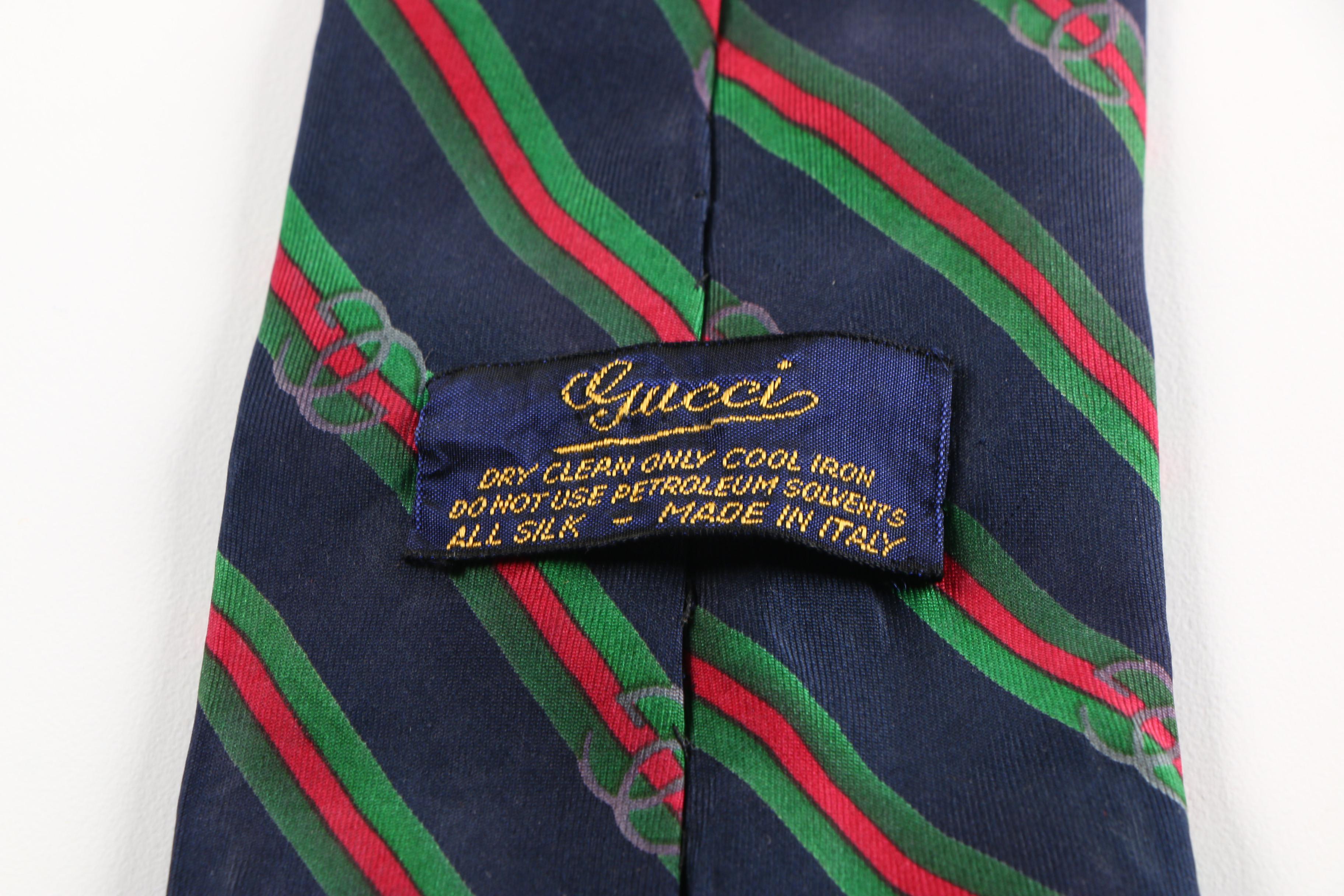 Christian Dior Necktie with Gucci Ties