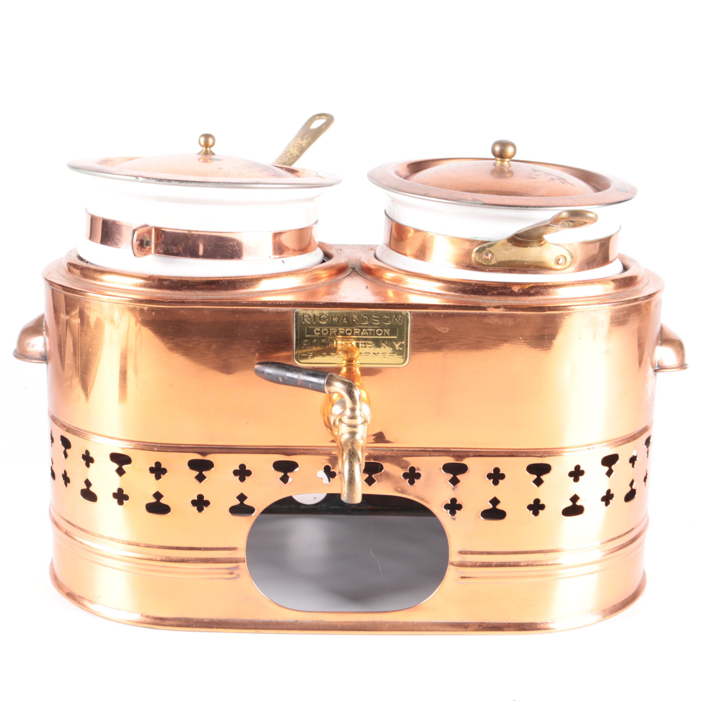 Richardson Copper Fudge Warmer