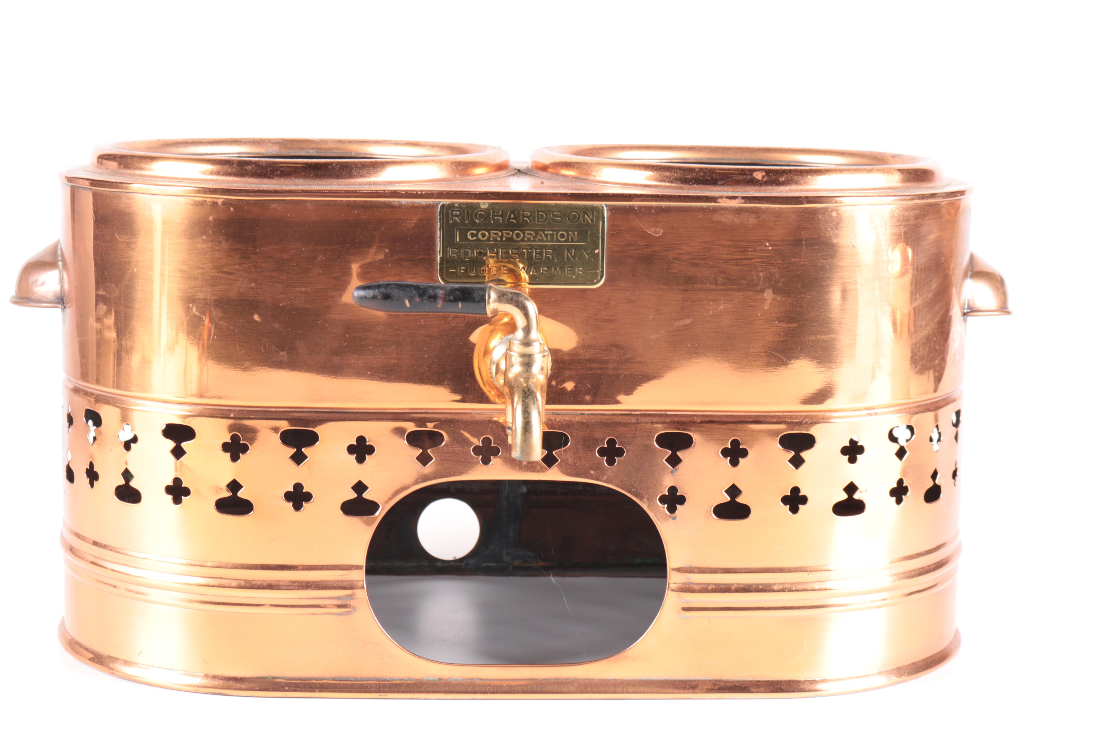 Richardson Copper Fudge Warmer