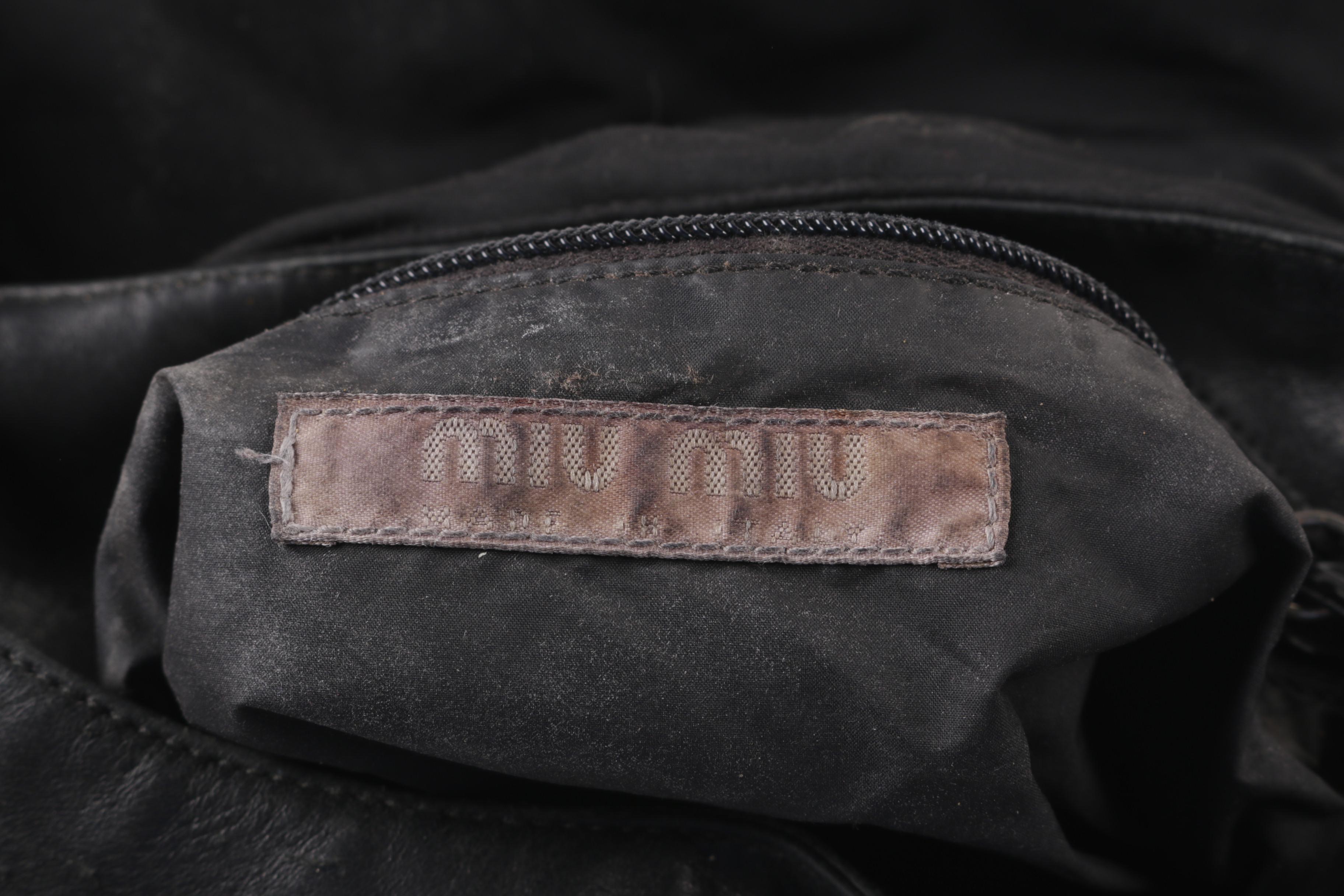 Miu Miu Leather Cross Body Bag