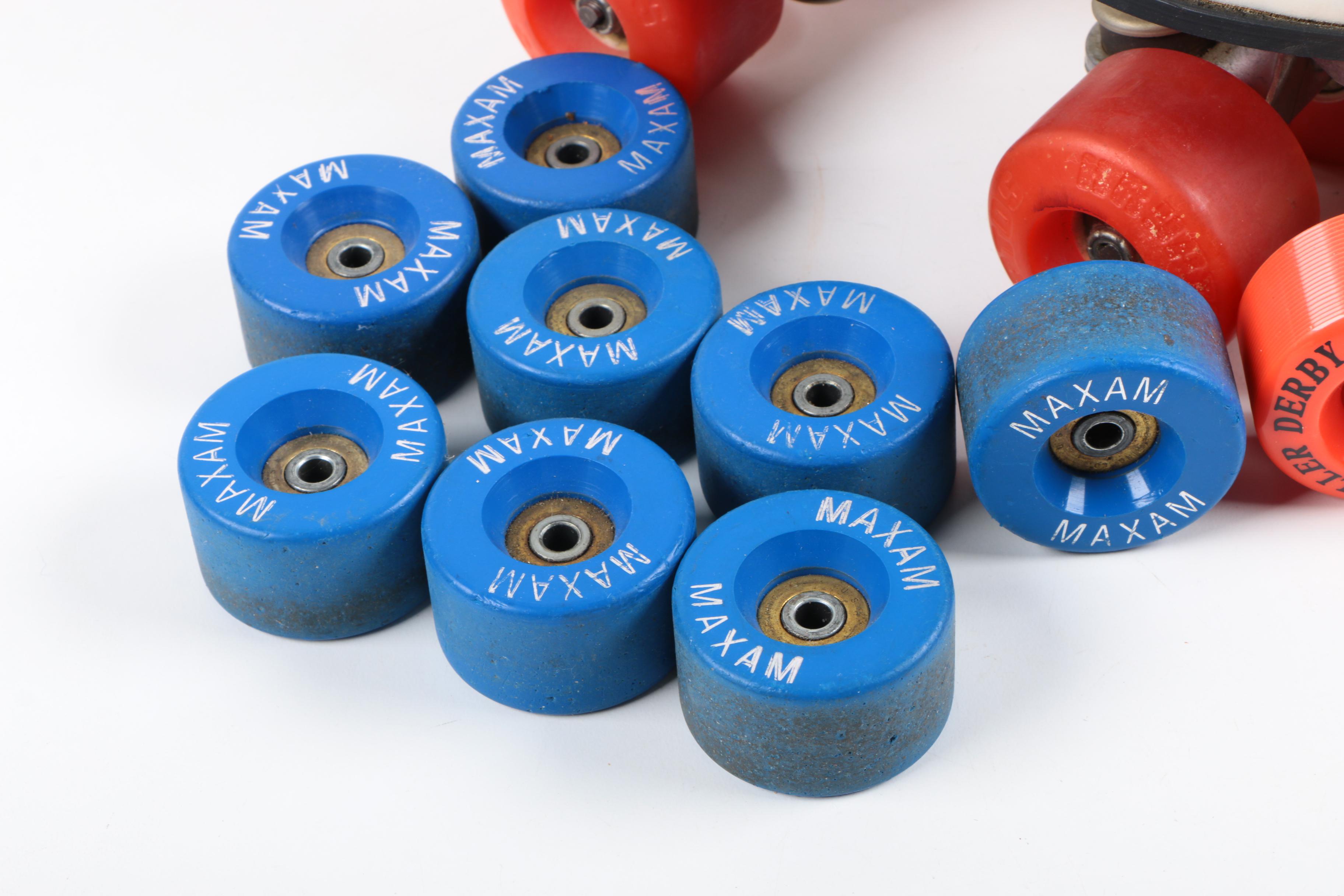 Women's Roller Skates with Extra Wheels and Laces