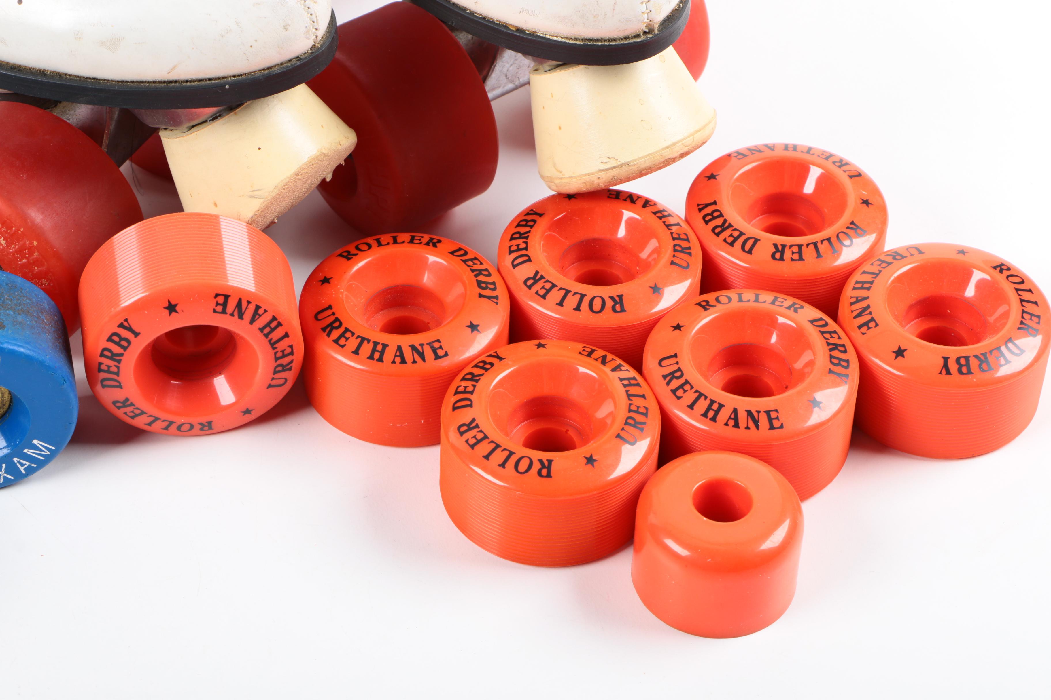 Women's Roller Skates with Extra Wheels and Laces