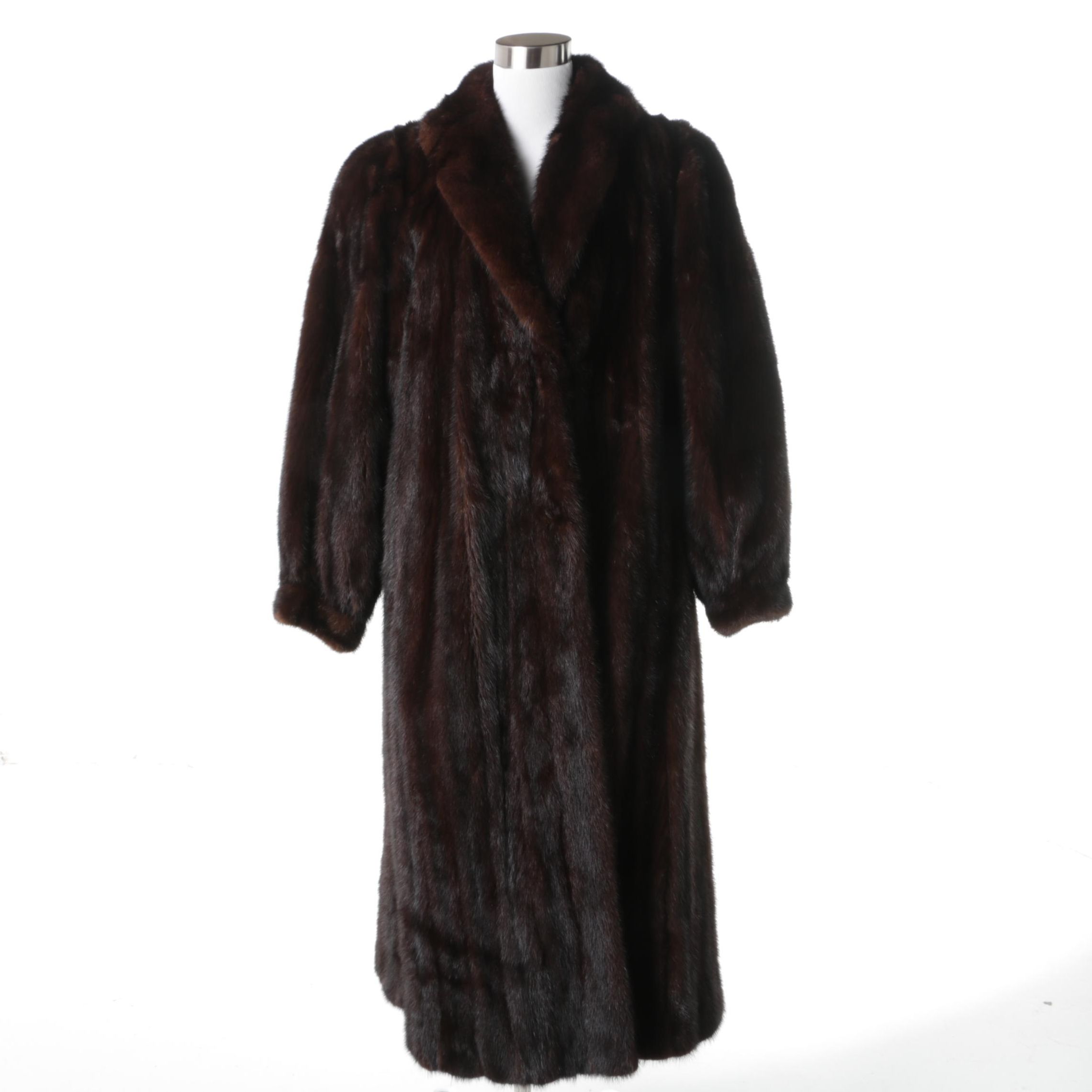 Mink Full Length Carol Little Fur Coat