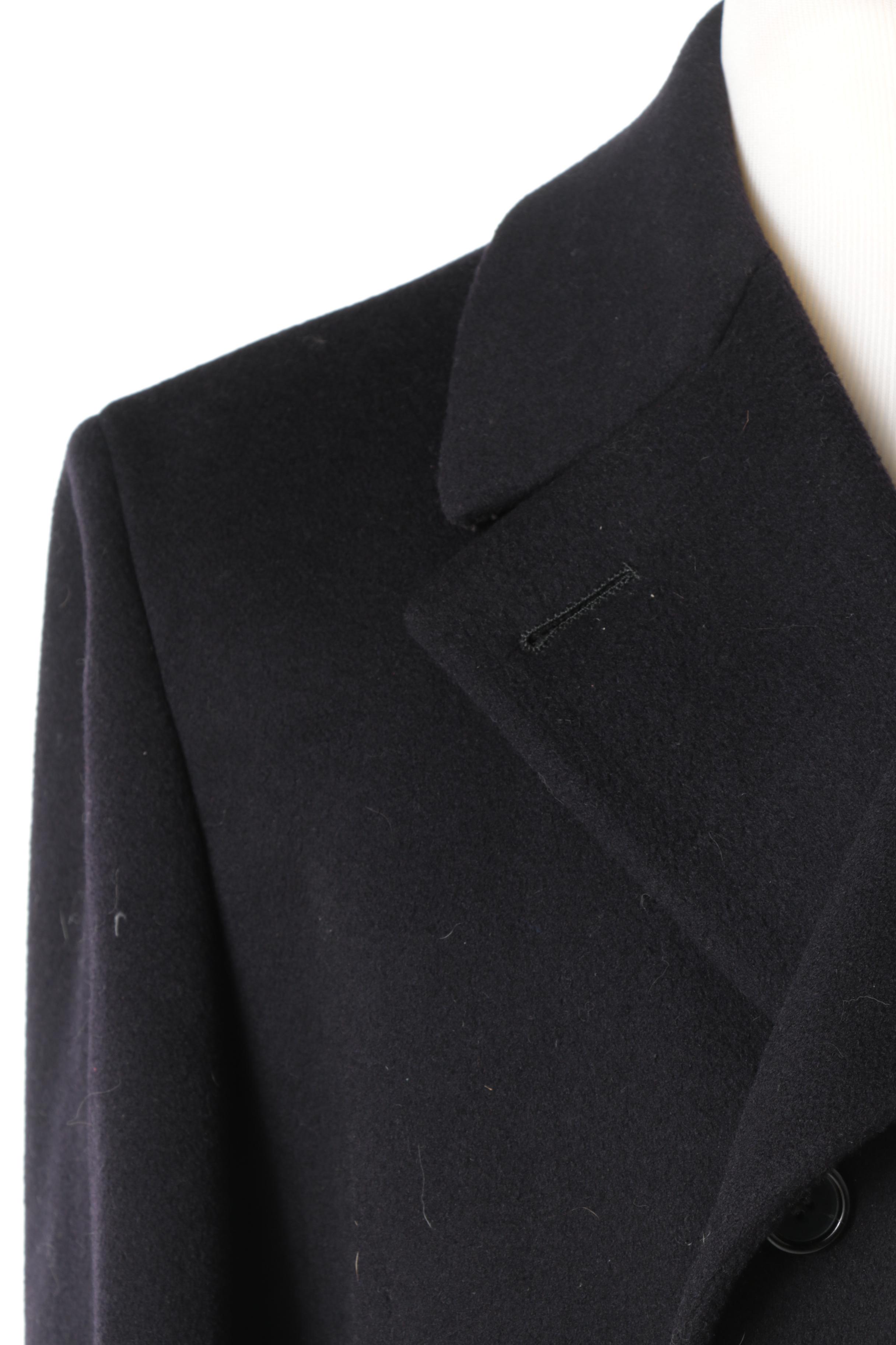 Sills Men's Dark Blue Over Coat