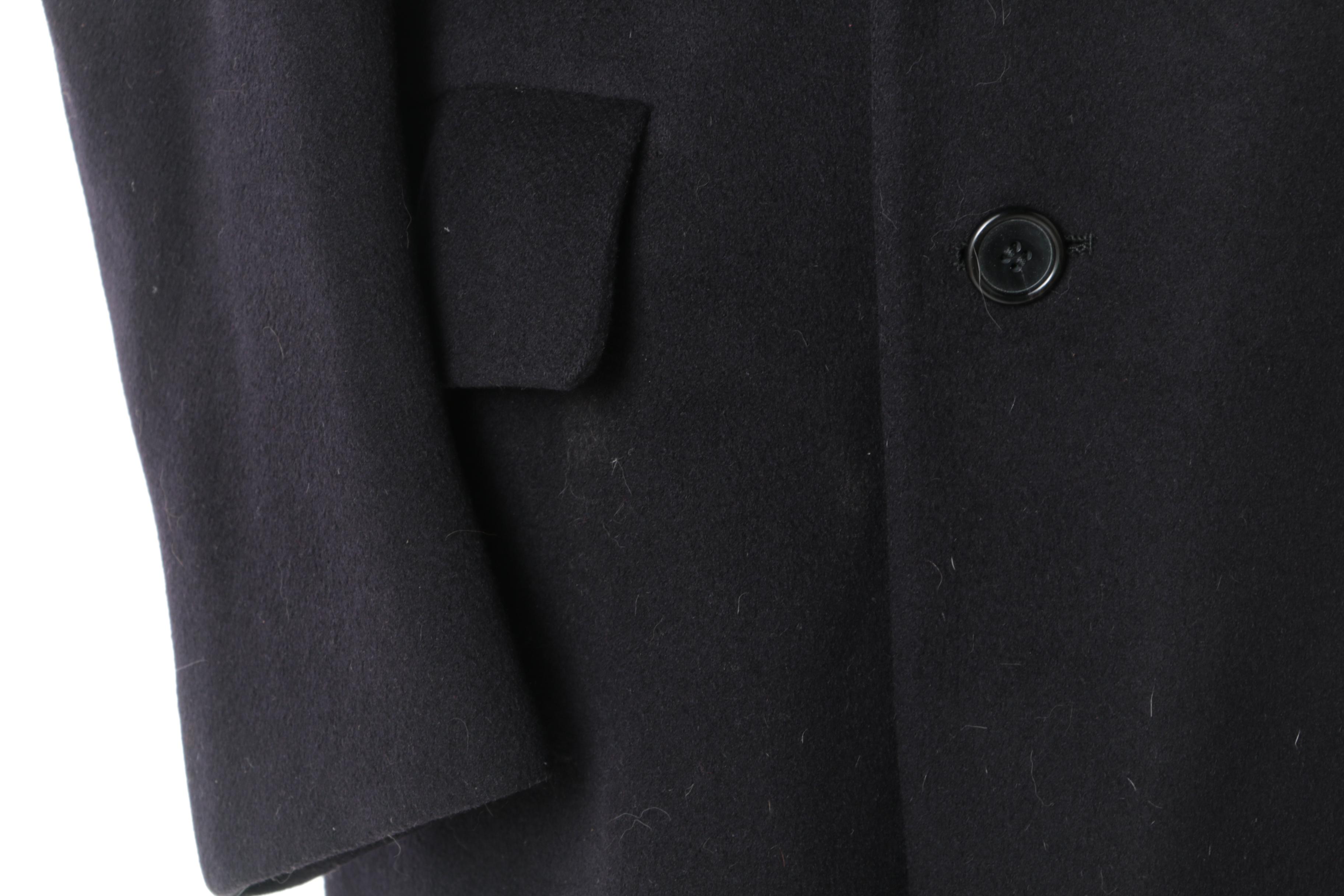 Sills Men's Dark Blue Over Coat