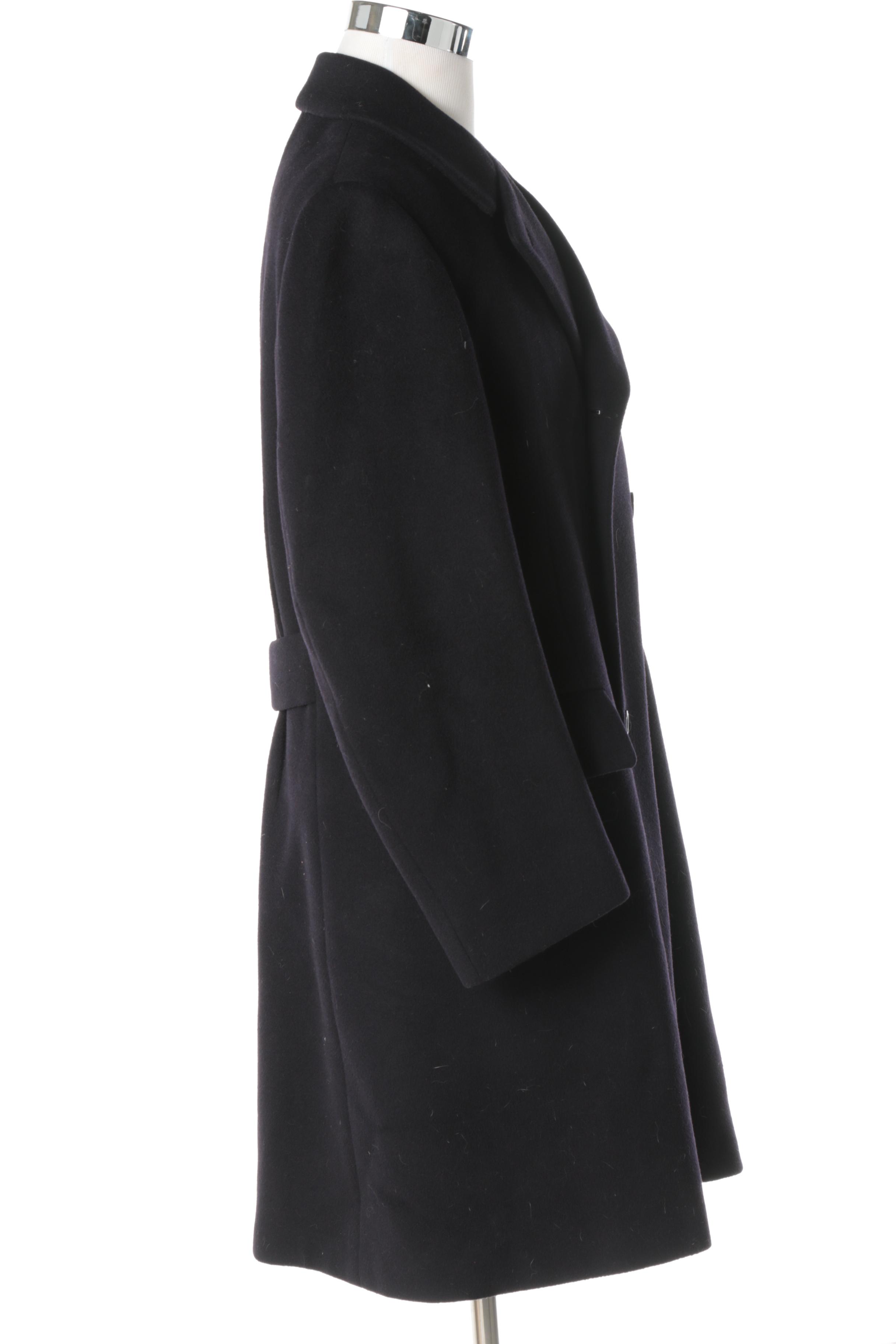 Sills Men's Dark Blue Over Coat